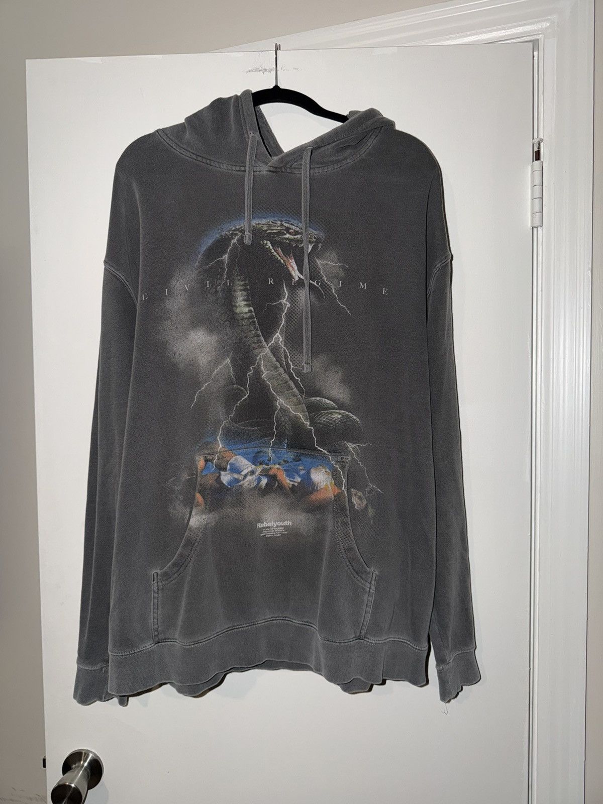 Civil Regime Civil Regime Thunder Cobra Hoodie Gray Size XL Size US XL / EU 56 / 4 - 1 Thumbnail