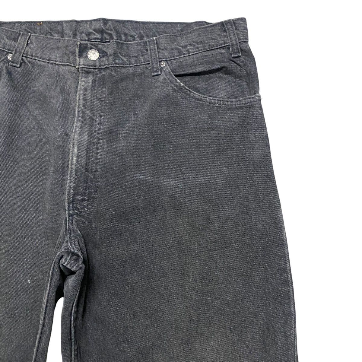 Levi's Vintage Levis 550 Black Loose Skater Jeans Size US 38 / EU 54 - 5 Thumbnail