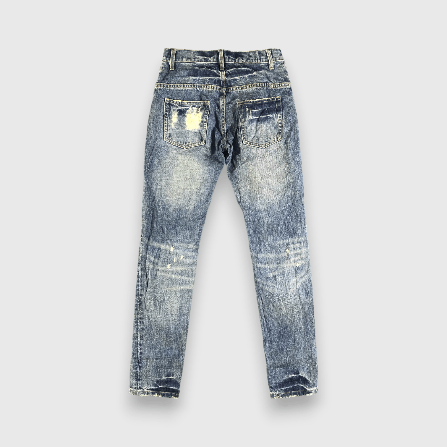 Japanese Brand Vintage Distress E.A.P Jeans-J3961 Size US 29 - 2 Thumbnail