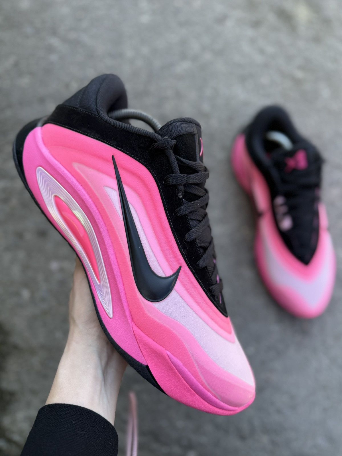Nike Nike A’One A’ja Wilson Basketball Sneakers Black US 12 Size US 12 / IT 42 - 1 Thumbnail