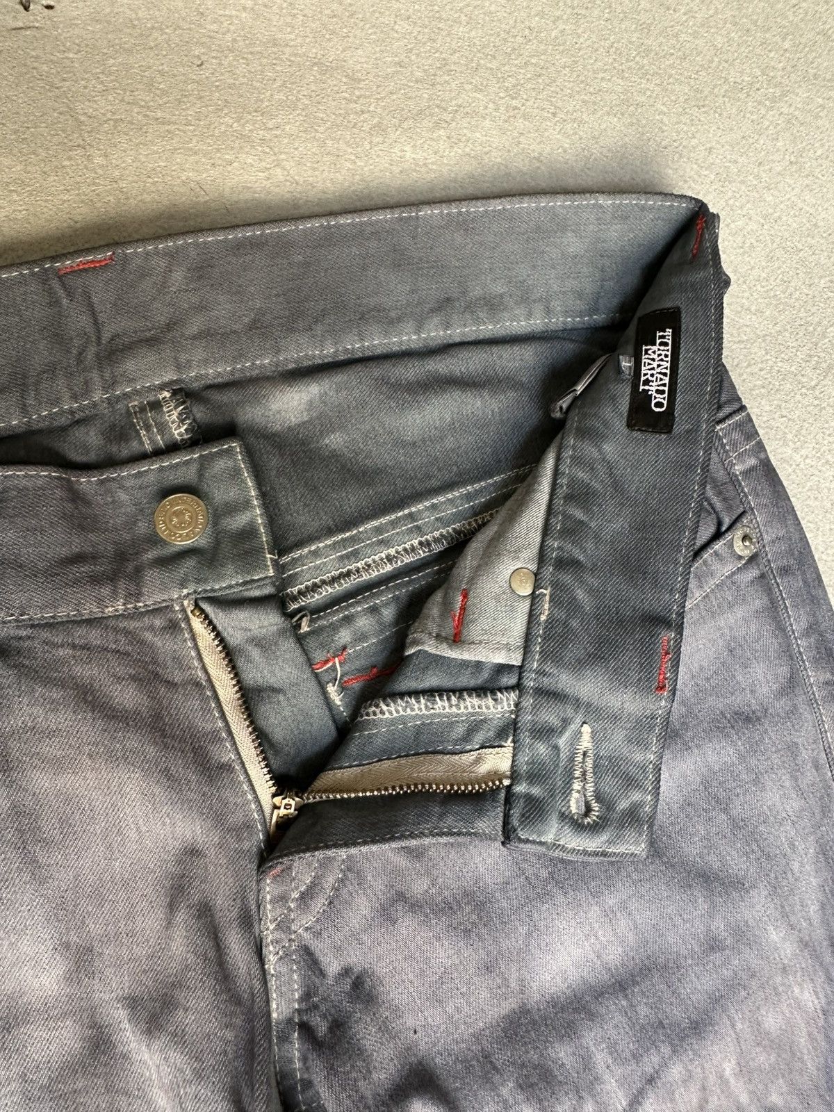 FLARE Tornado Mart Hand Dyed Denim