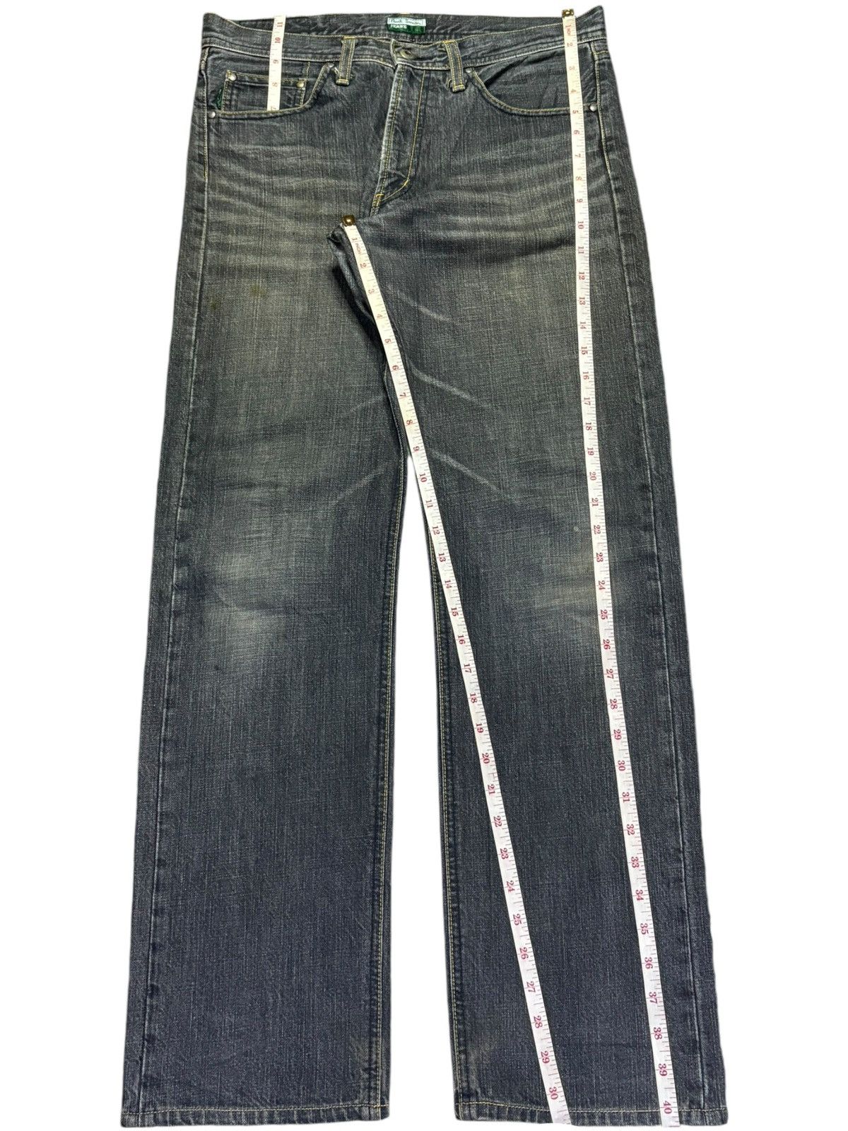 Paul Smith × Vintage Vintage Paul Smith Faded Wash Loose Fit Jeans Size US 32 / EU 48 - 13 Thumbnail