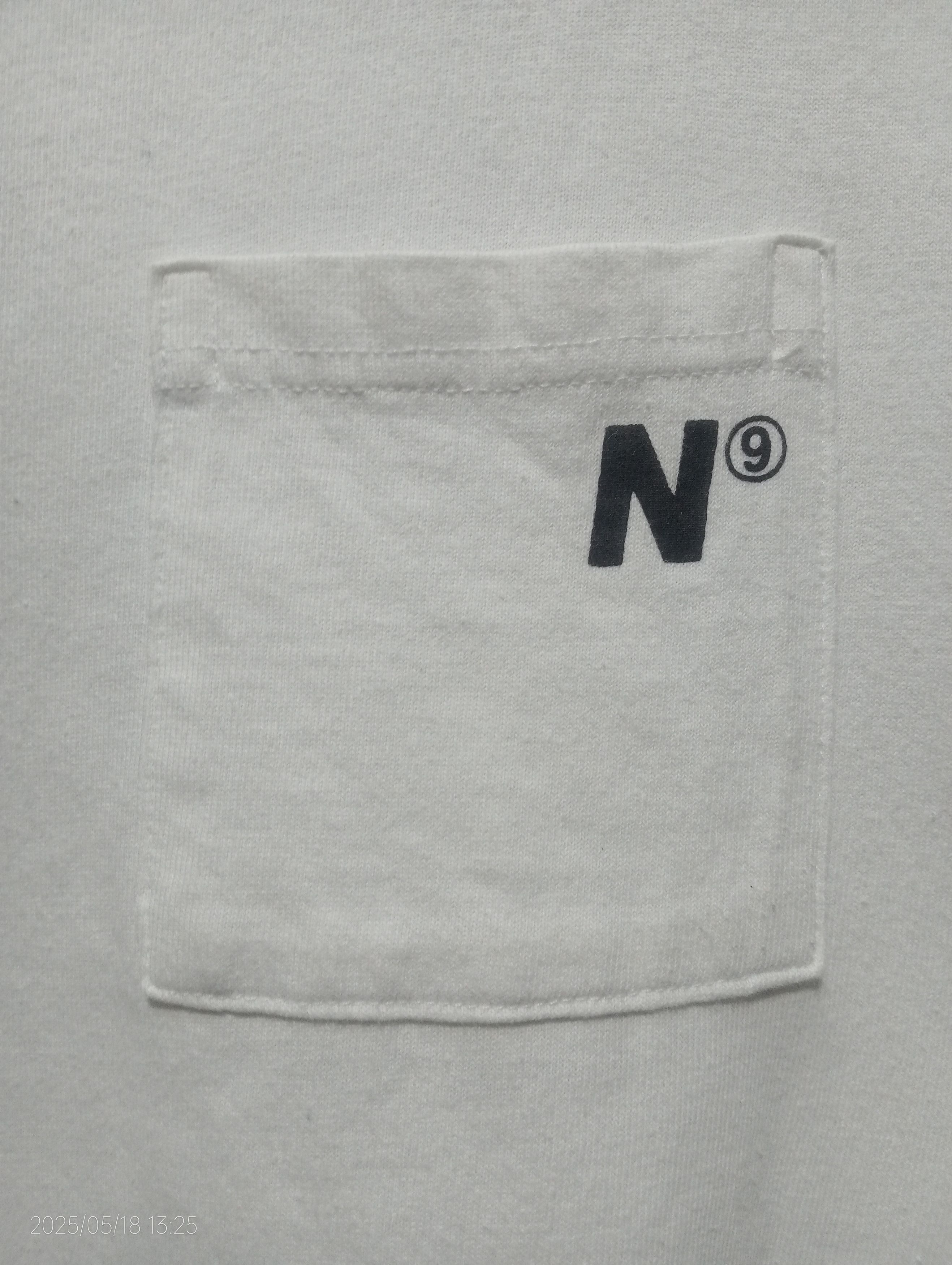 Number (N)ine Vintage N⑨ Number (N)ine Single Pocket Tee Very Rare Size US XXL / EU 58 / 5 - 3 Thumbnail
