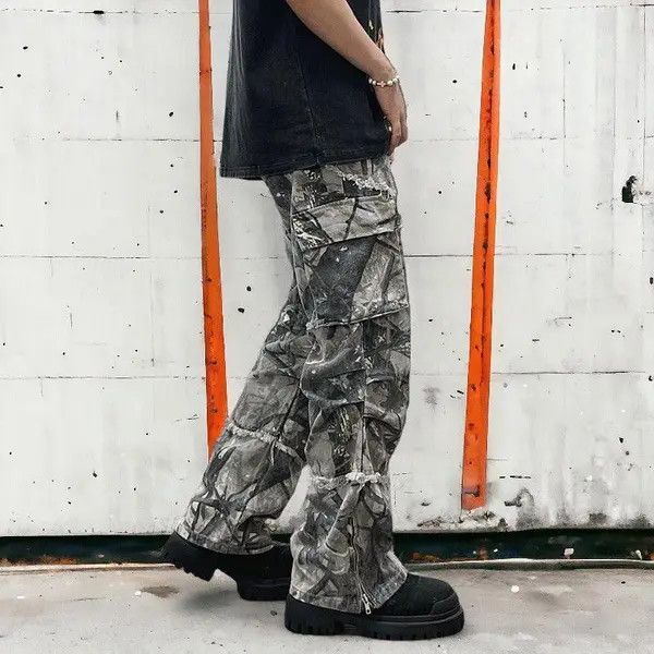 VIBE Stack Camo Cargo Pants Size US 30 / EU 46 - 4 Thumbnail