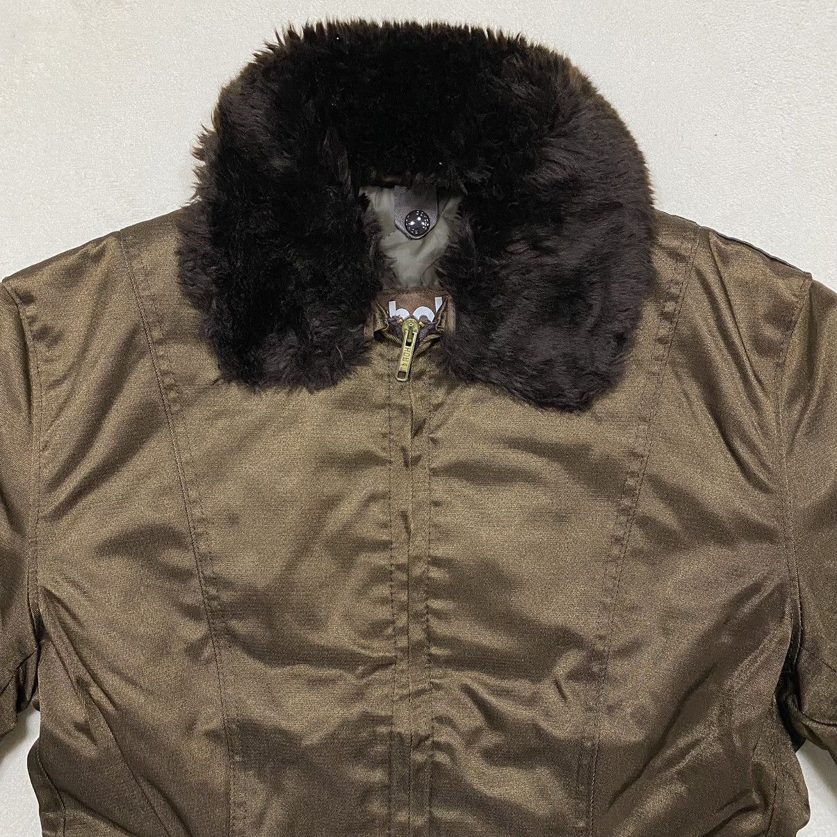 Schott × Vintage Vintage MADE IN USA SCHOTT Fur Jacket Size M / US 6-8 / IT 42-44 - 2 Thumbnail