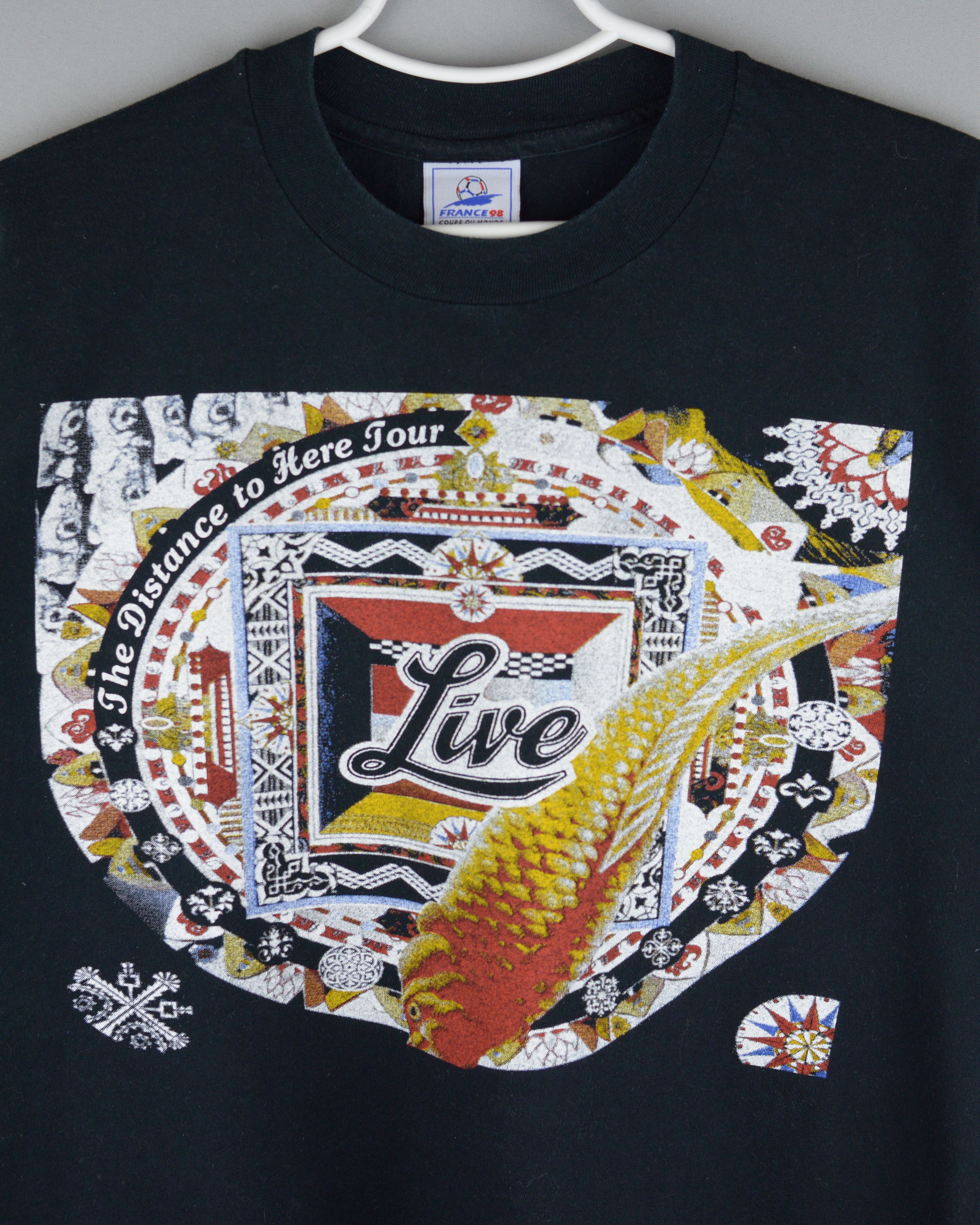 Band Tees Vintage Live The Distance To Here tour 1999 t shirt Size US XL / EU 56 / 4 - 3 Thumbnail