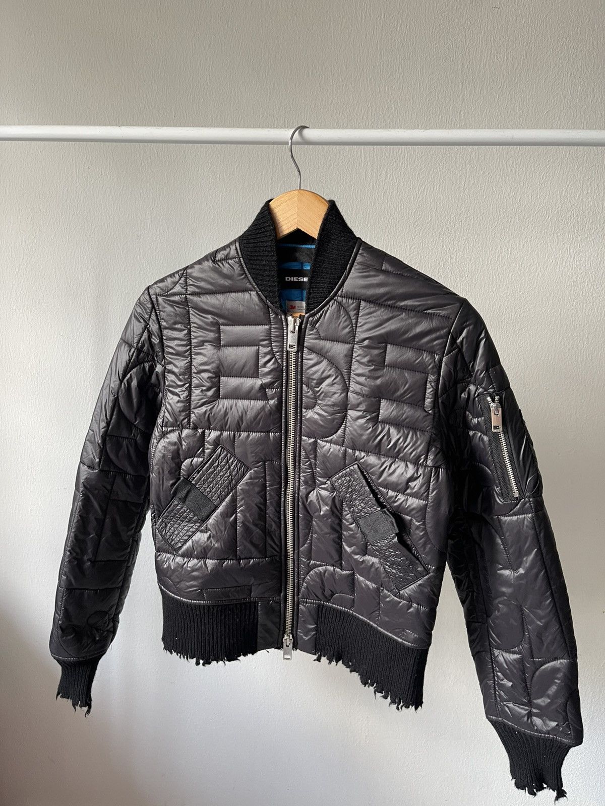 Diesel Diesel Puffer Bomber Jacket Size US XS / EU 42 / 0 - 3 Thumbnail