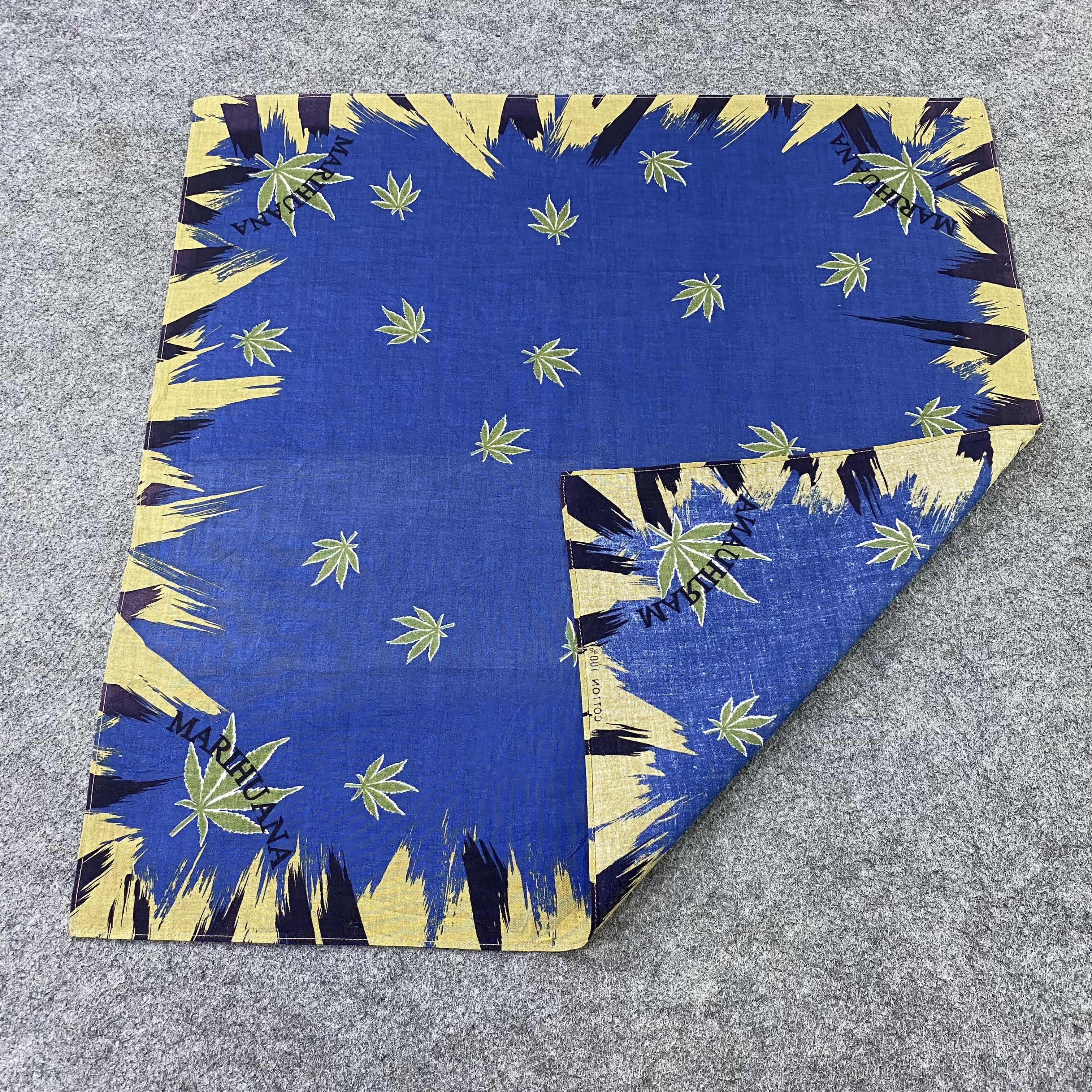 Designer Marihuana Handkerchief / Bandana / Neckerchief-B1396 Size ONE SIZE - 5 Thumbnail