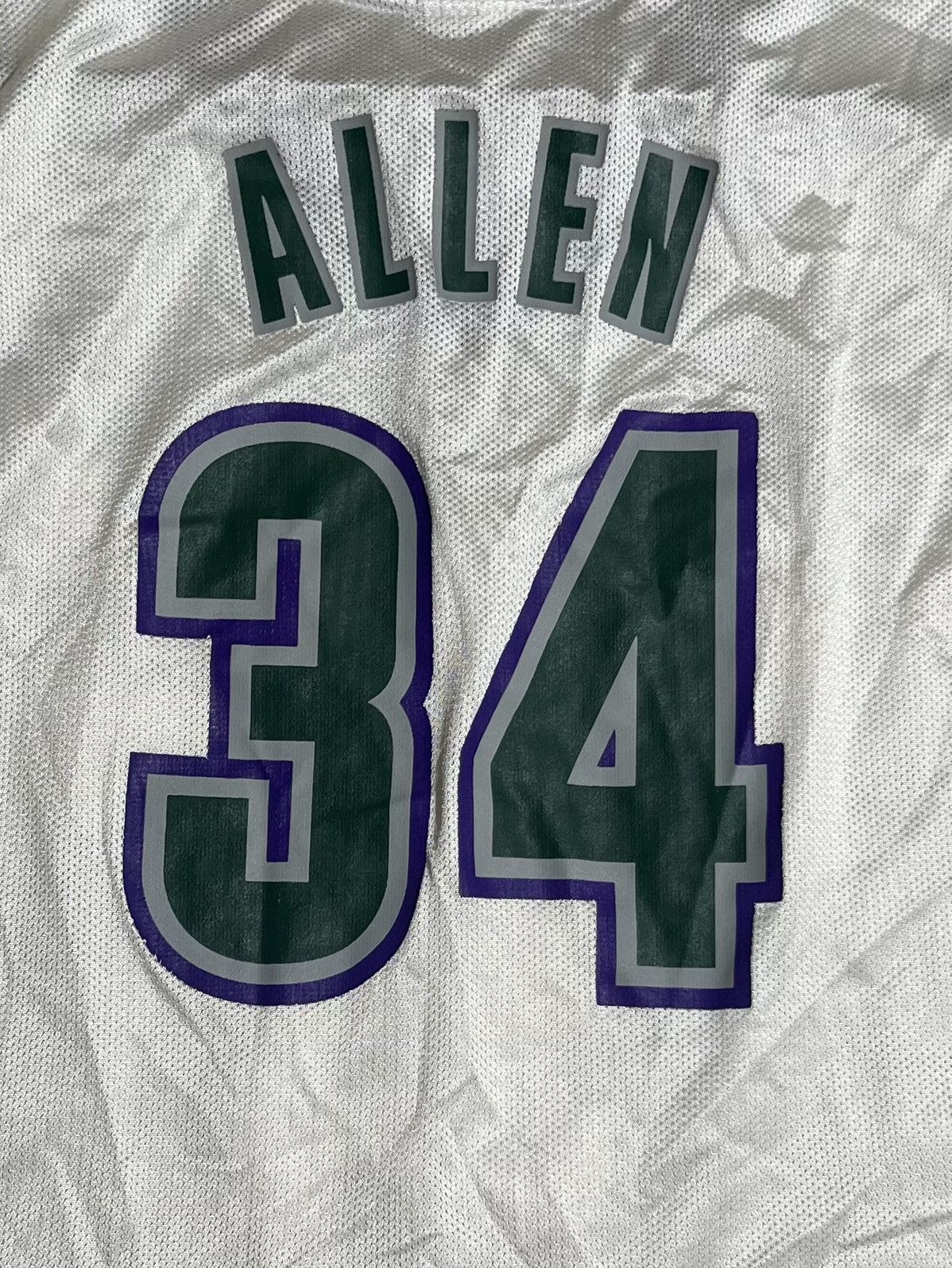 Reebok Vintage Milwaukee Bucks Jersey Size US XL / EU 56 / 4 - 4 Thumbnail
