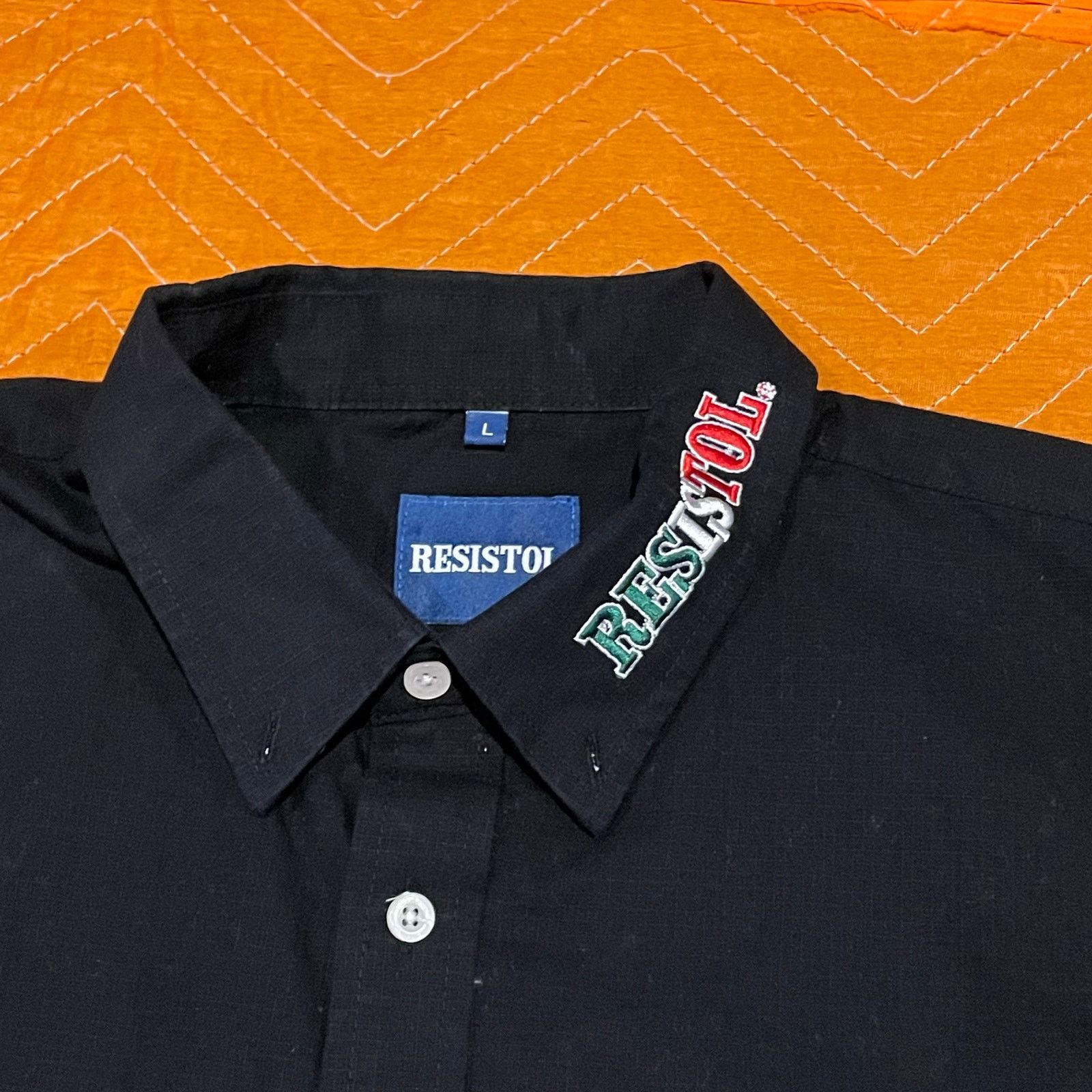 Other Resistol Black Button Up Shirt Size US L / EU 52-54 / 3 - 3 Thumbnail