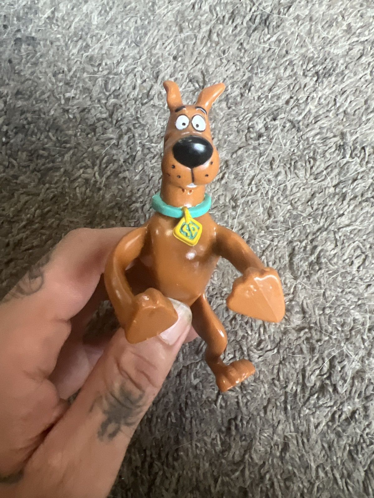 Vintage 1999 Hanna-Barbera Scooby-Doo! Bendable Figure Size ONE SIZE - 2 Thumbnail