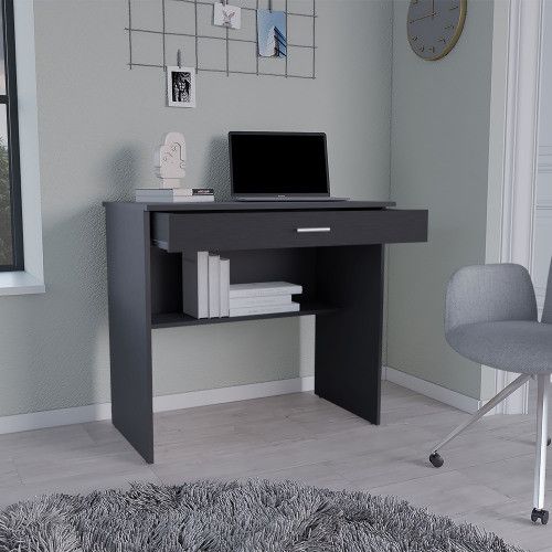 Designer × Homemade Montana Storage Desk, Spacious Stylish with Drawer and Shelf Size US L / EU 52-54 / 3 - 3 Thumbnail
