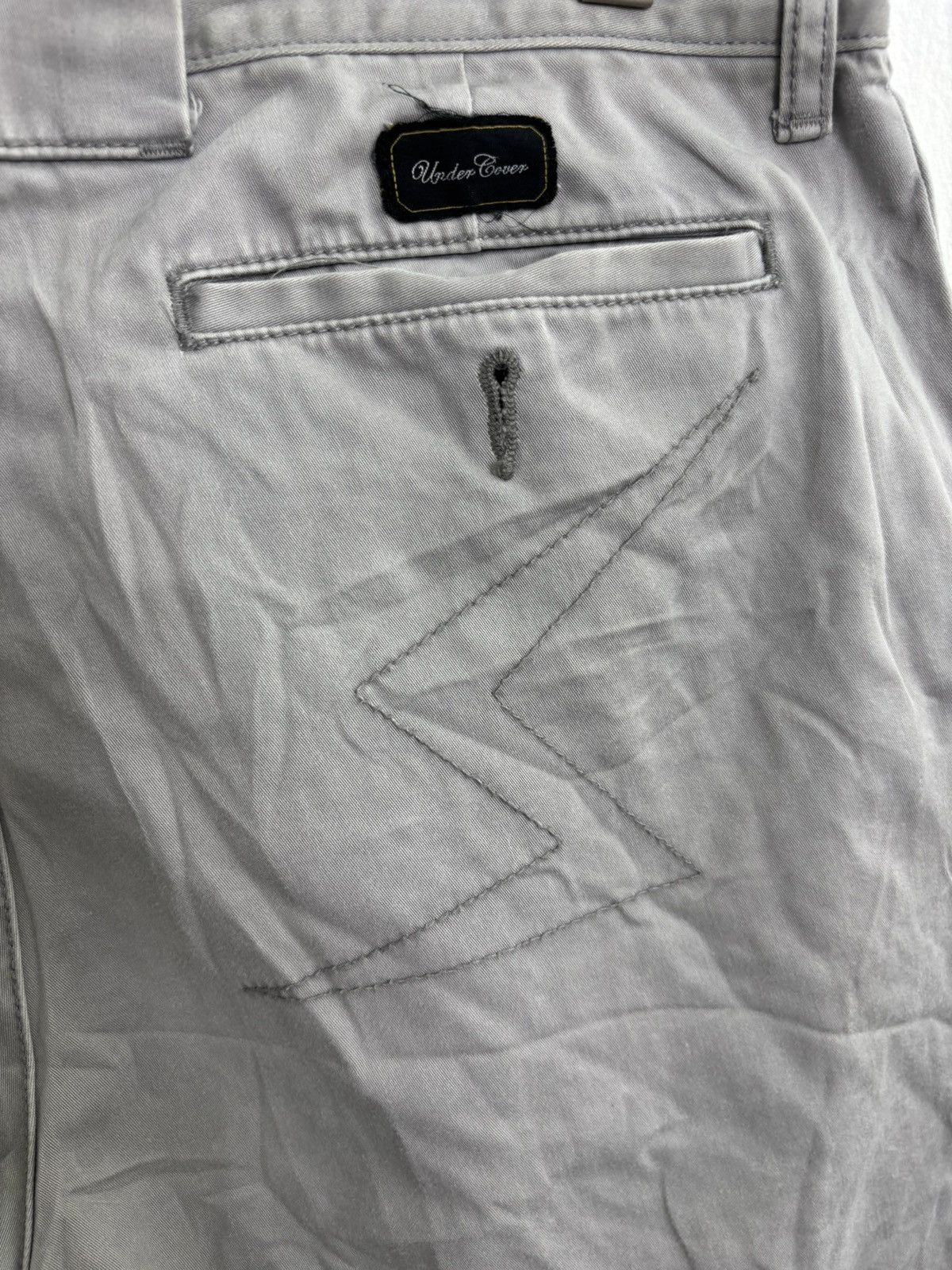 Undercover UNDERCOVER NEOBOY PATTI SMITH A/W 09 34 GRAY DAMAGED Size US 34 / EU 50 - 9 Thumbnail