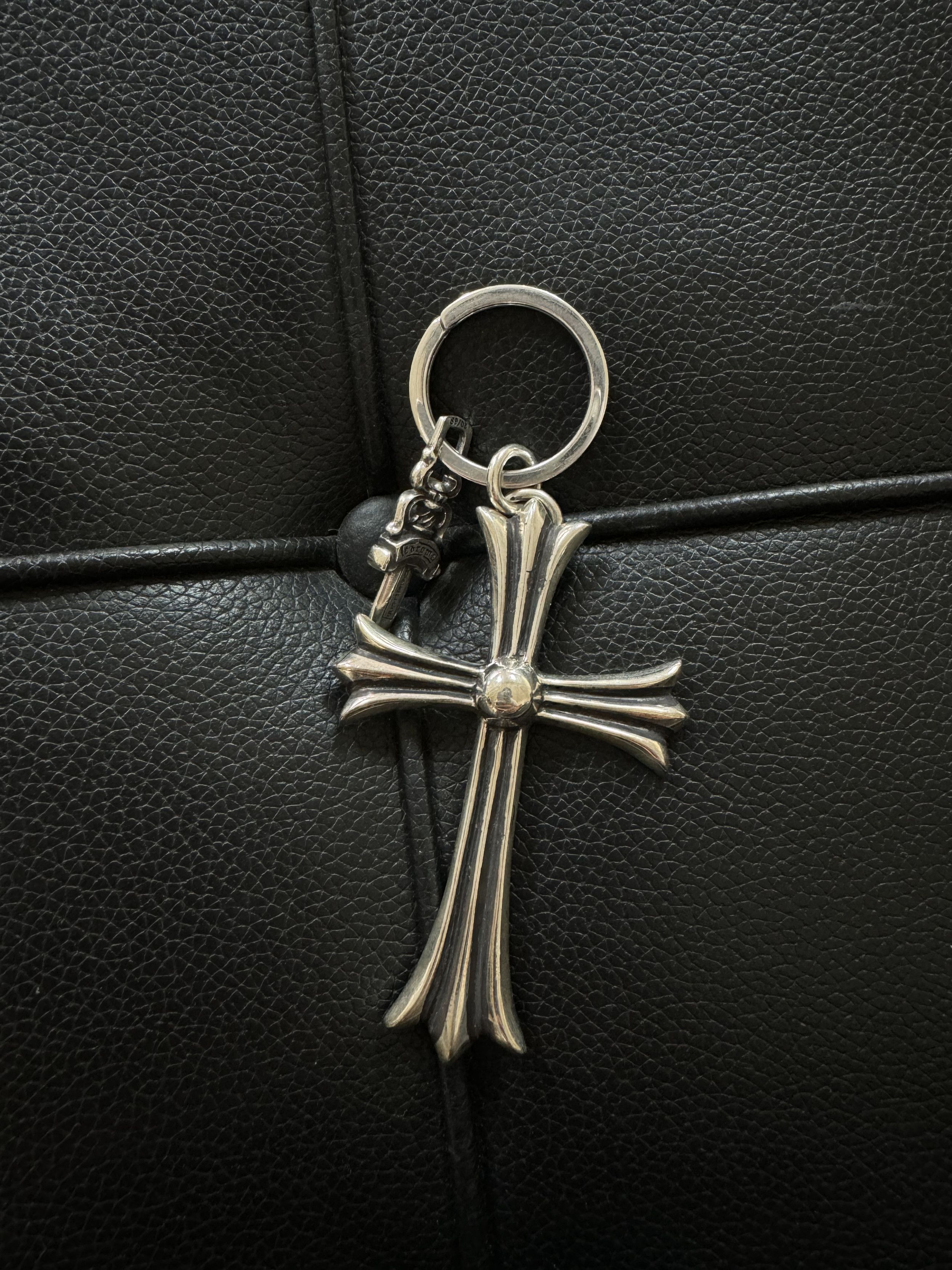 Chrome Hearts Chrome Hearts Cross Keychain With Dagger Size ONE SIZE - 3 Thumbnail