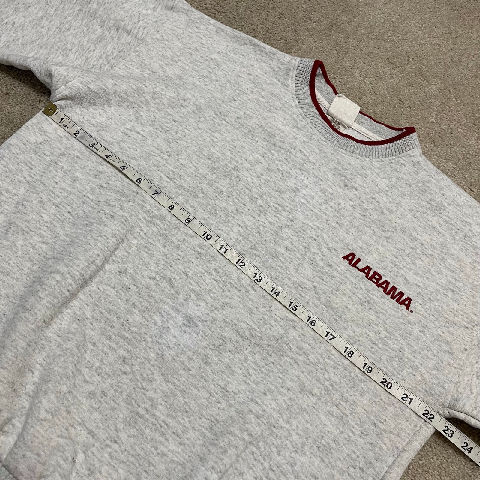 Other Vintage Alabama Crimson Tide Varsity Collar Grey Crewneck L Size US L / EU 52-54 / 3 - 6 Thumbnail