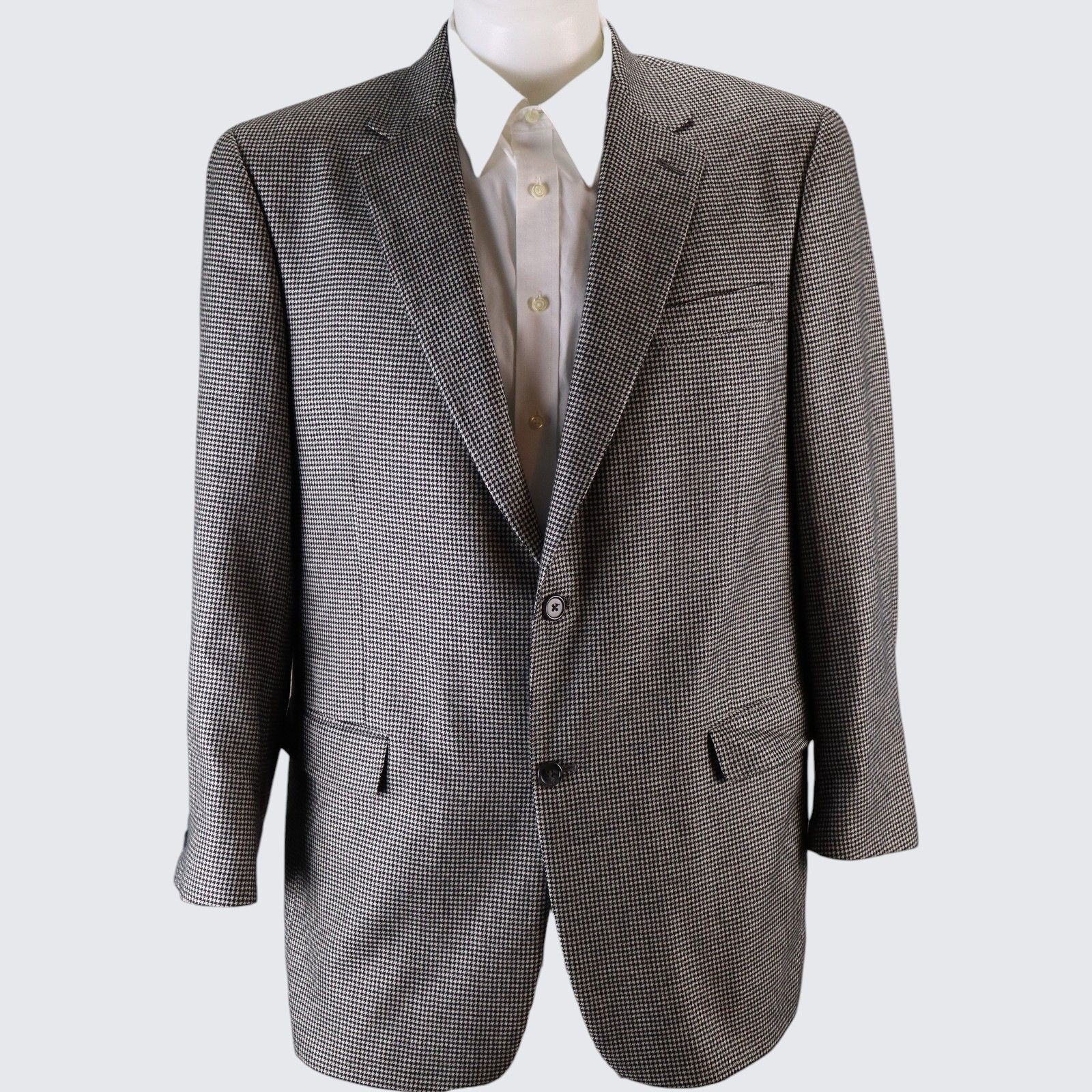 Hart Schaffner Marx Hart Schaffner Marx Cashmere Blazer 44L USA Made Size 44L - 9 Thumbnail