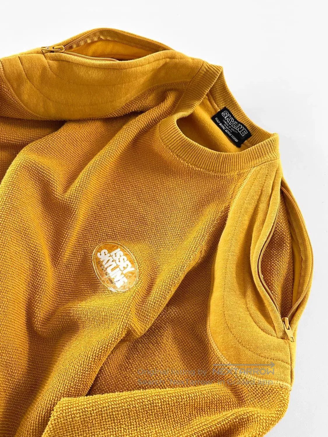 Issey Miyake Issey Miyake Vintage Gold Sweatshirt. Size M / US 6-8 / IT 42-44 - 2 Thumbnail