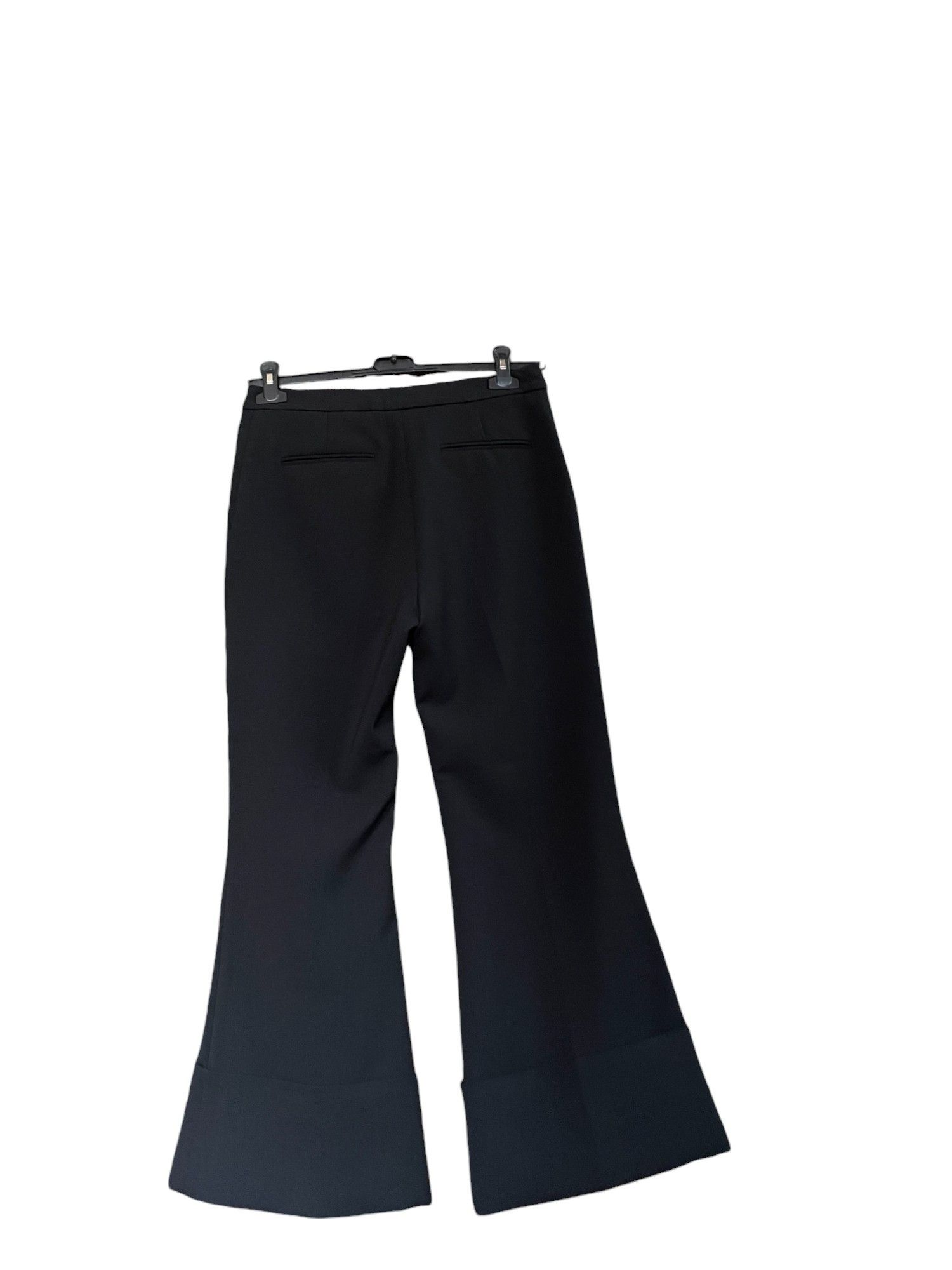 Stella McCartney Stella McCartney cropped wool flared cuffed wide leg pants Size 28" / US 6 / IT 42 - 5 Thumbnail
