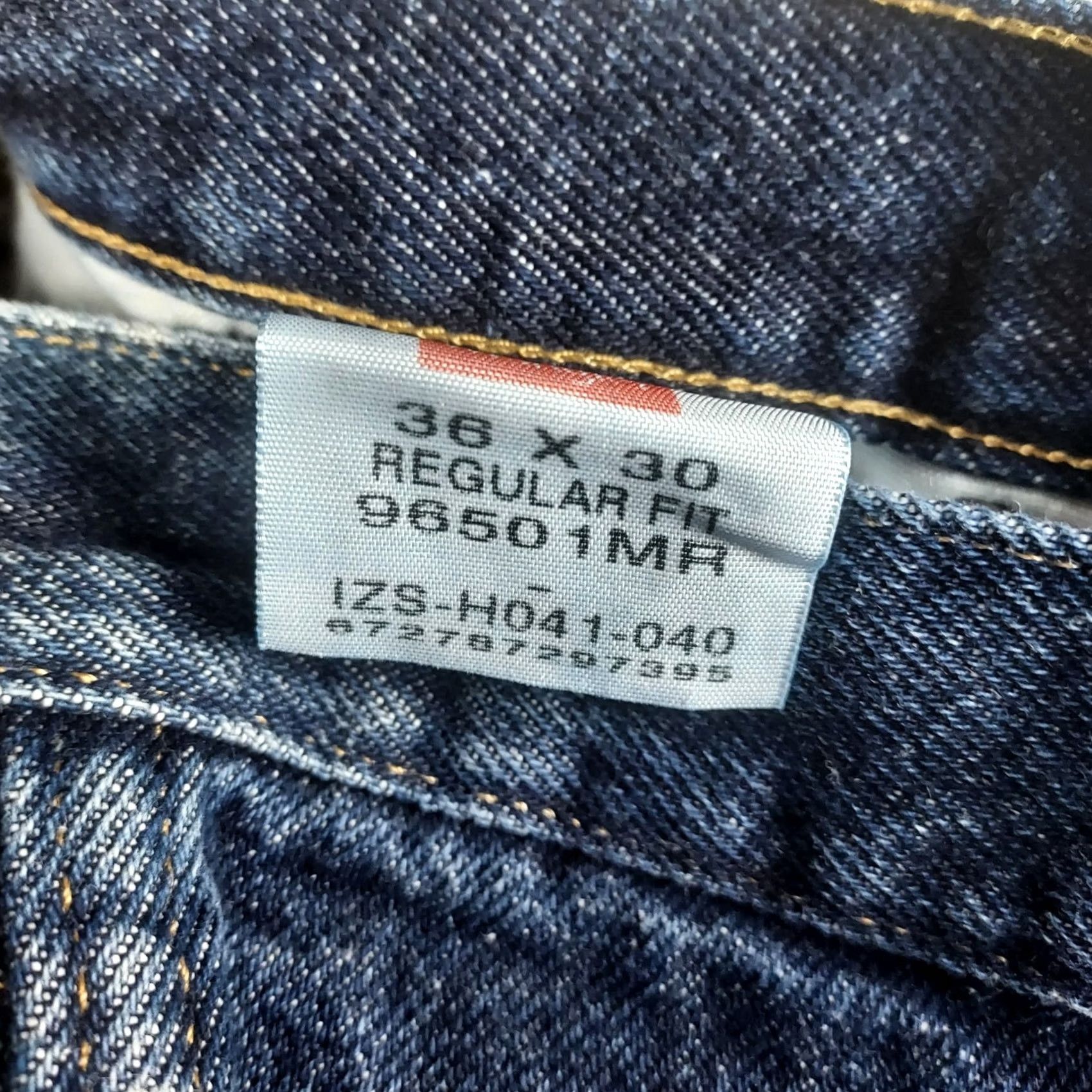 Wrangler Wrangler Jeans 36x30 Mens Regular Fit Denim Straight Leg NWT Five Star Premium Denim Blue 5-Pocket Zip Regular Inseam 30 Vintage: No Size US 36 / EU 52 - 5 Thumbnail