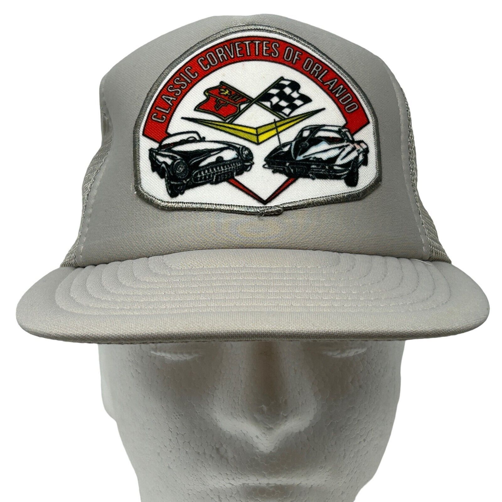 Vintage Vintage 80s Classic Corvettes of Orlando Trucker Hat Cap Size ONE SIZE - 2 Thumbnail
