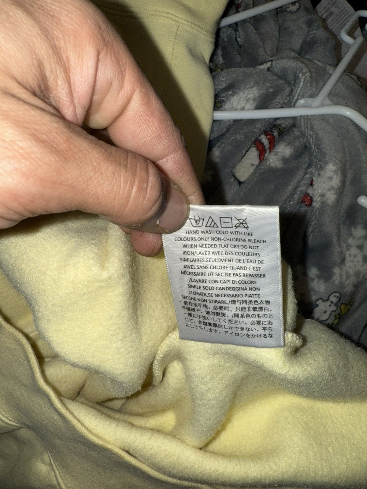 Essentials × Fear of God Essential fear of God, Canary hoodie Size US S / EU 44-46 / 1 - 3 Thumbnail