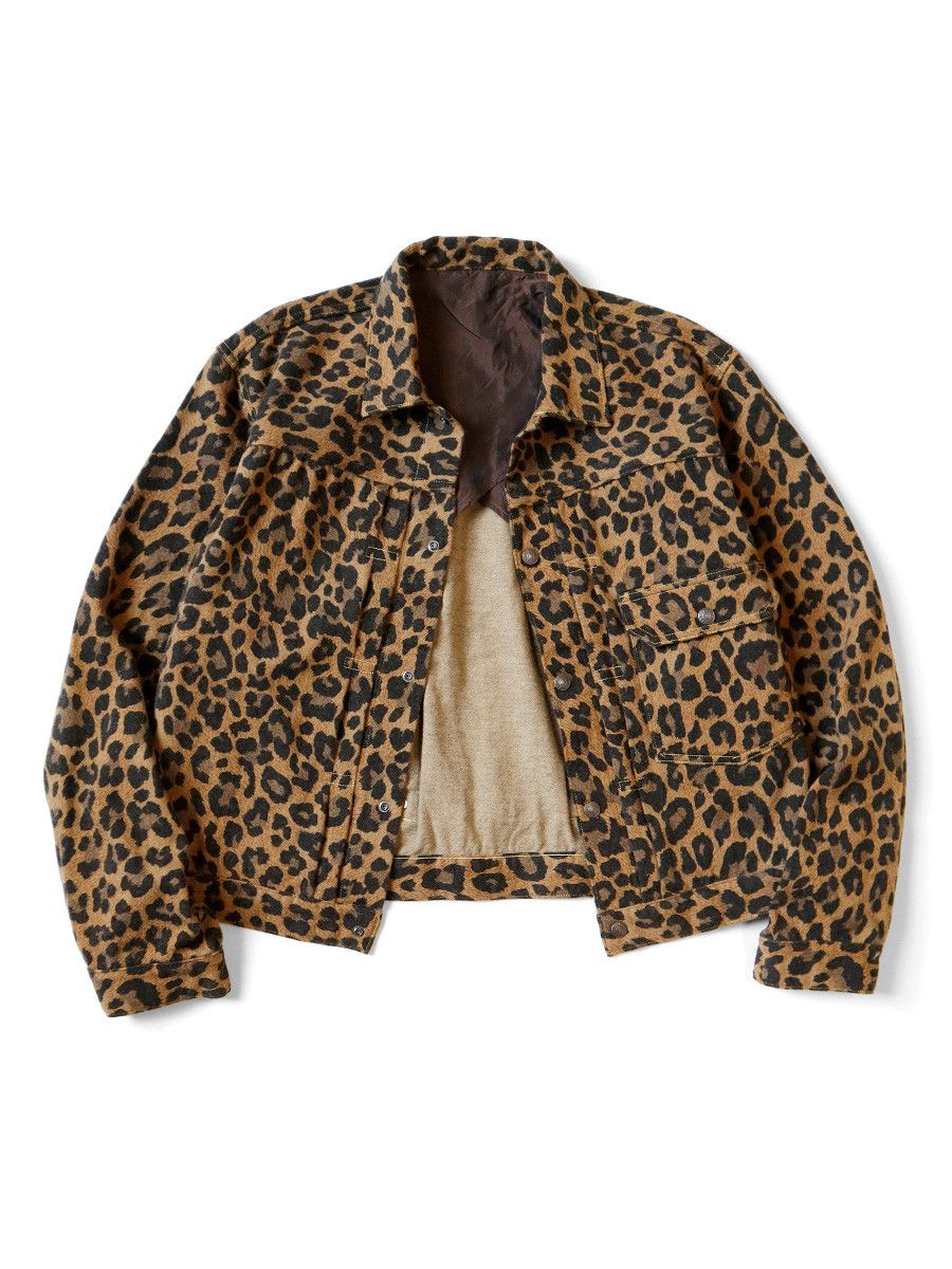 Kapital Kapital Twill-weave aging wool leopard print 1st JKT Size US L / EU 52-54 / 3 - 1 Thumbnail