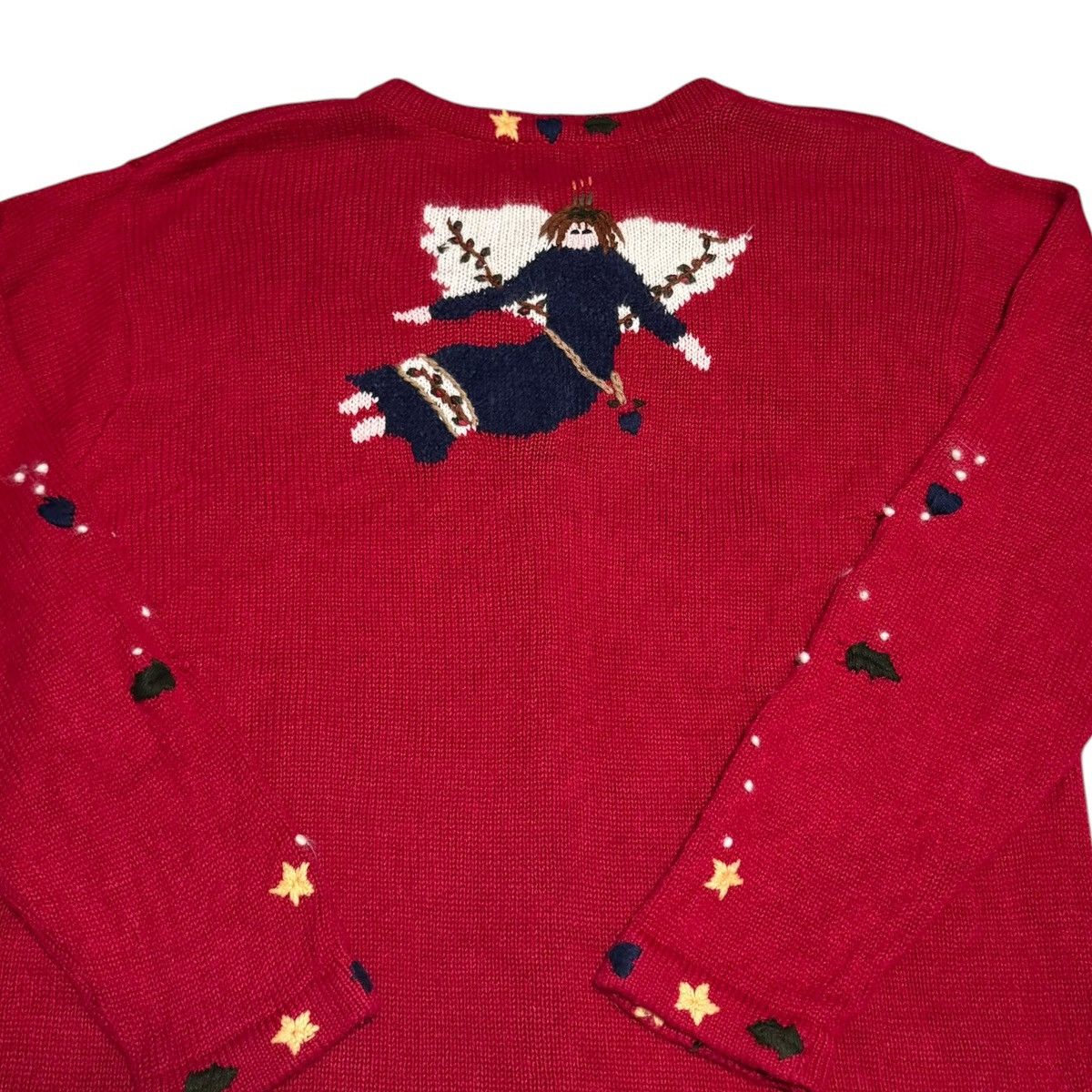 Quacker Factory Quaker Factory Angels Christmas Cardigan Sweater Women's M Size M / US 6-8 / IT 42-44 - 4 Thumbnail