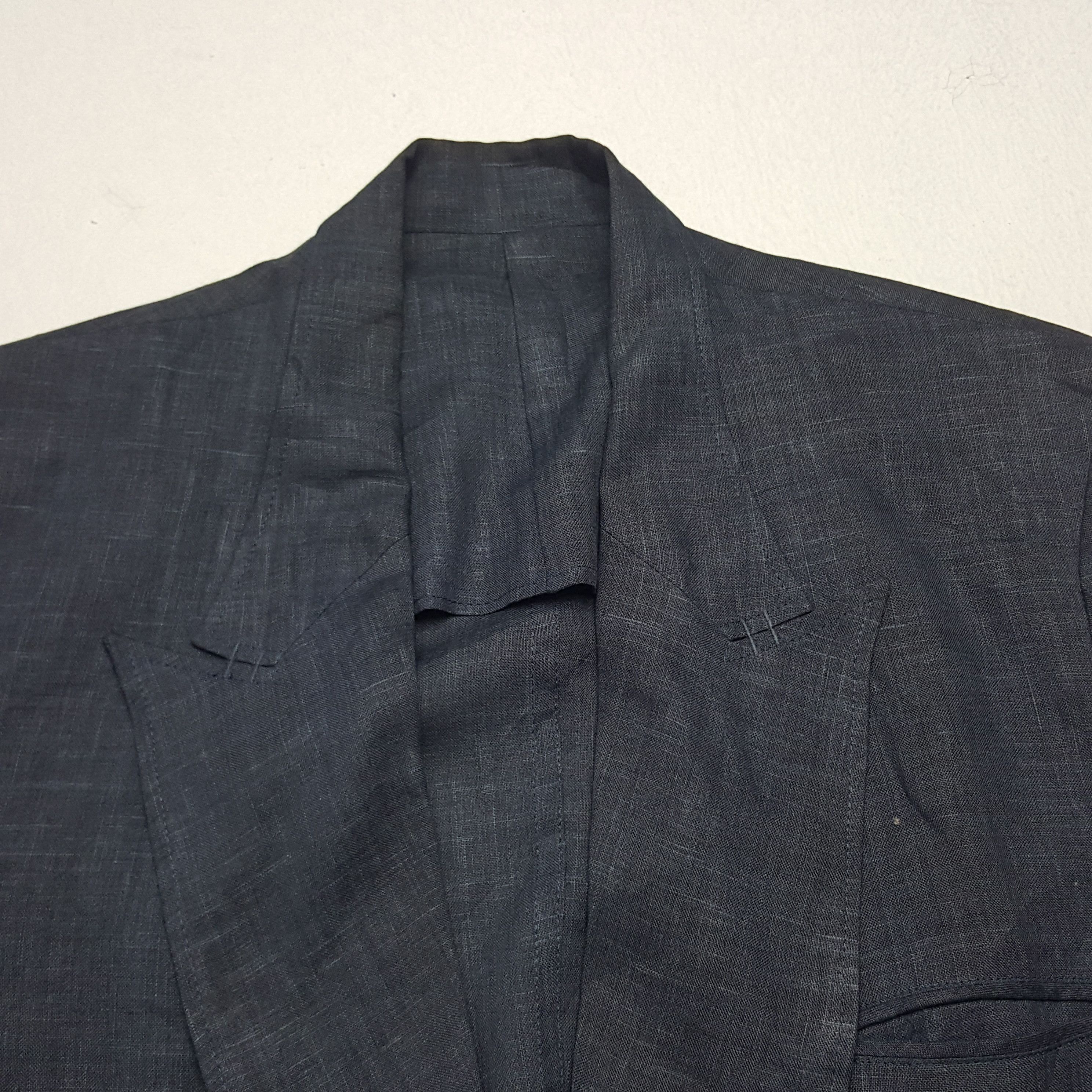 Japanese Brand × Vintage × Y's Vintage Y's Yohji Yamamoto Japanese Designer Blazers Size 46S - 3 Thumbnail