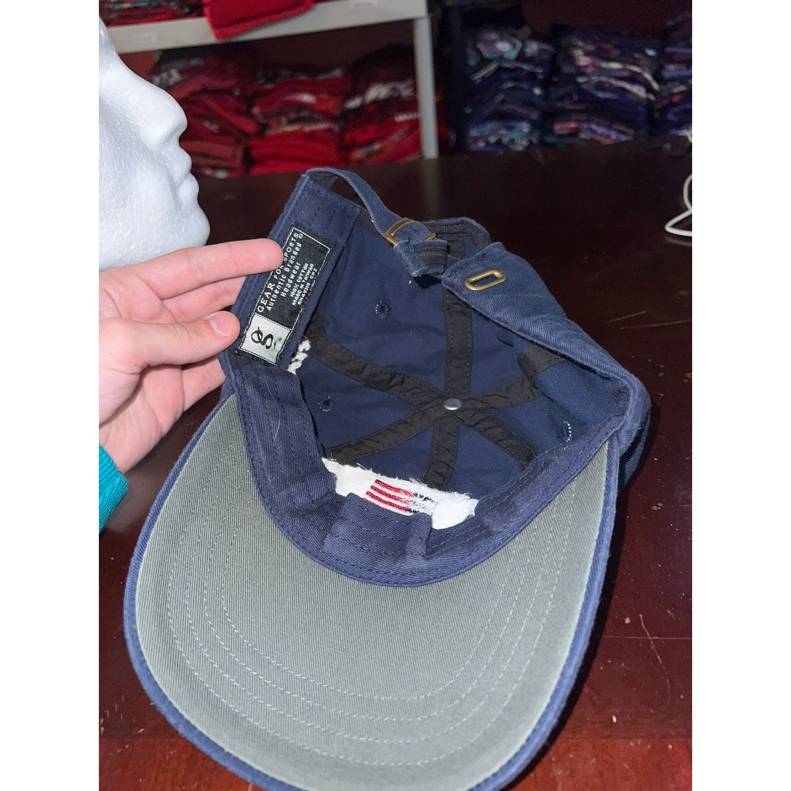 Vintage Vintage Carnival Hat The Fun Ship Triumph 2001 02 Crew Cap Size ONE SIZE - 6 Thumbnail