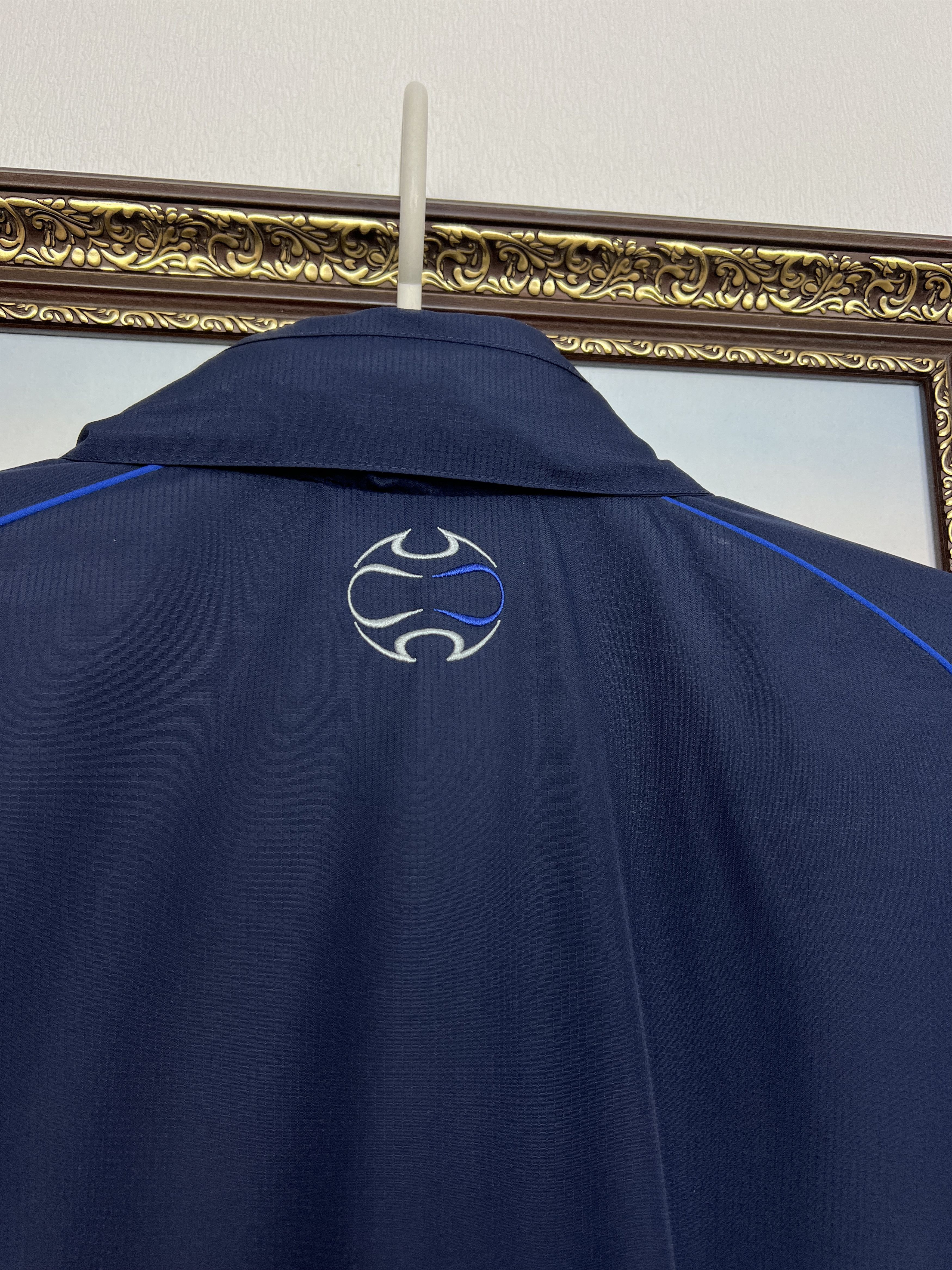Adidas Vintage Chelsea Football Rain Hooded Jacket Soccer Track Top Size US XXL / EU 58 / 5 - 11 Thumbnail