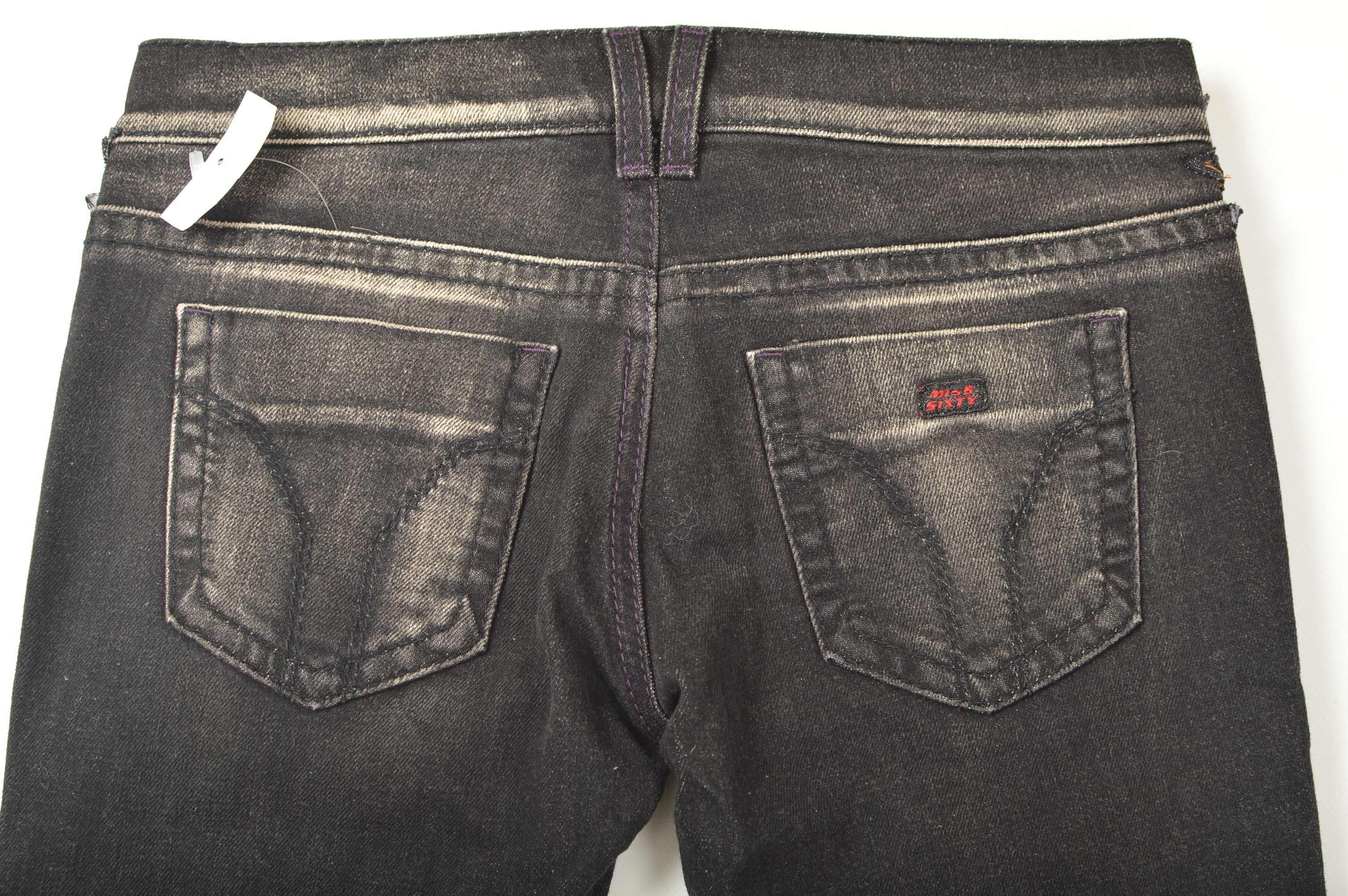 Miss Sixty × Vintage Miss Sixty 60 Fly J-Lot Trousers Vintage Y2K Denim Jeans Size 27" / US 4 / IT 40 - 7 Thumbnail