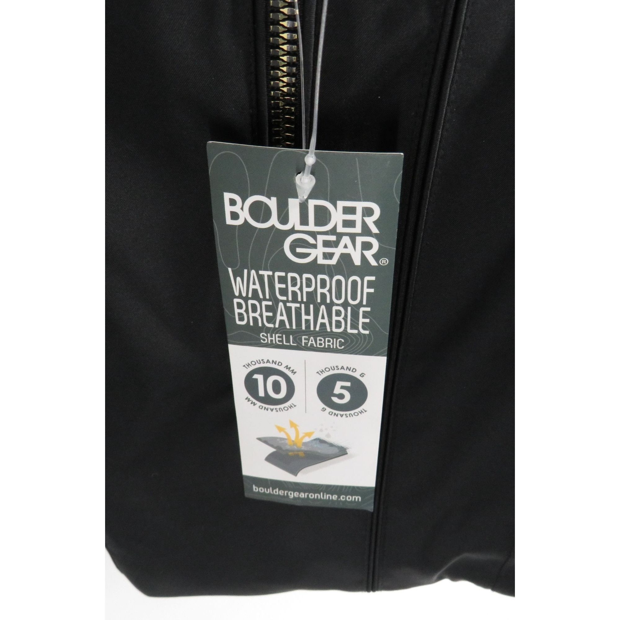 Other Boulder Gear Womens Eternity Jacket XS Black Waterproof Adju Size XS / US 0-2 / IT 36-38 - 6 Thumbnail
