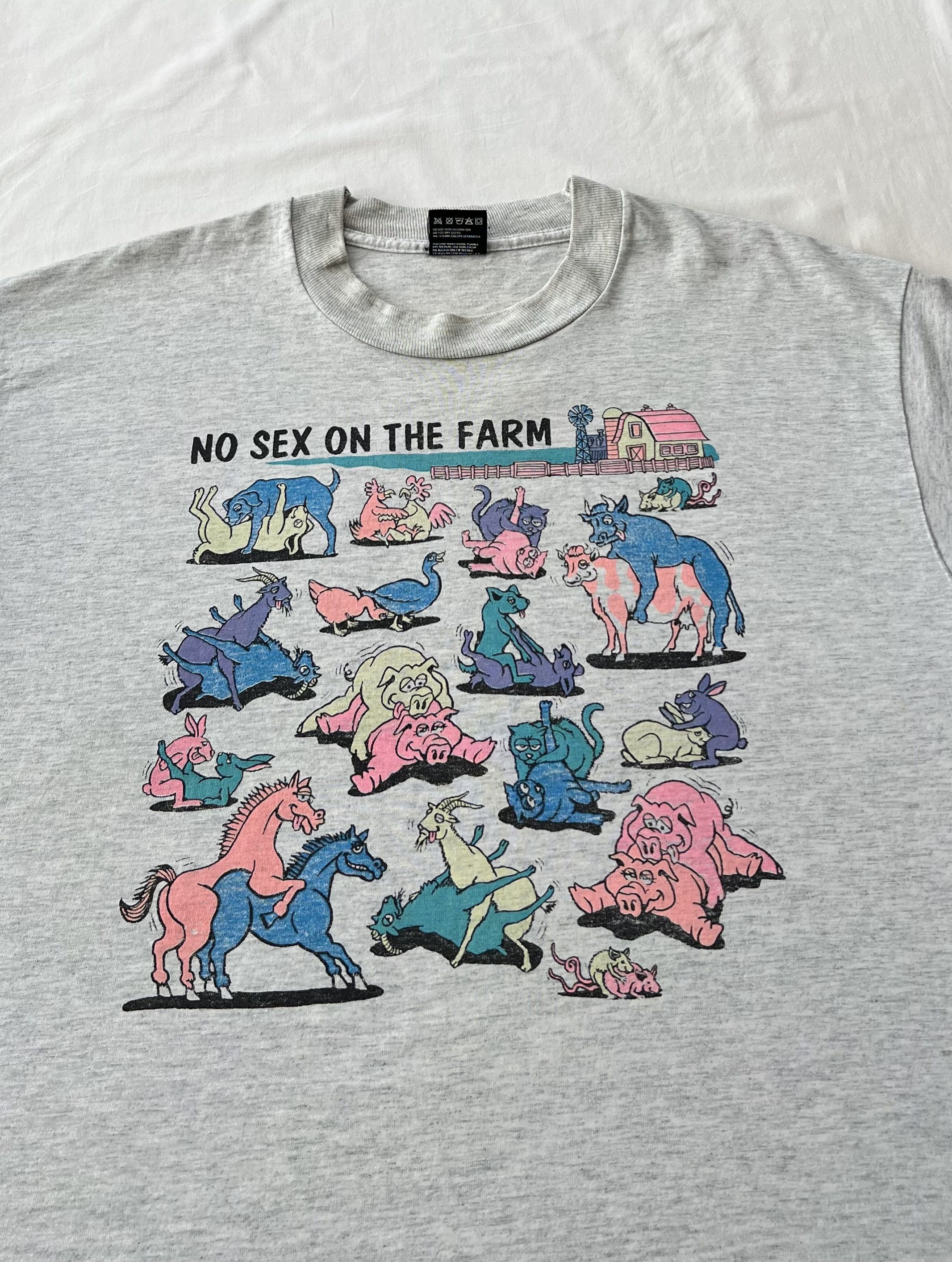 Vintage Vintage 90s Sex Positions Kamasutra Porno Star Farm Animal Size US XL / EU 56 / 4 - 3 Thumbnail