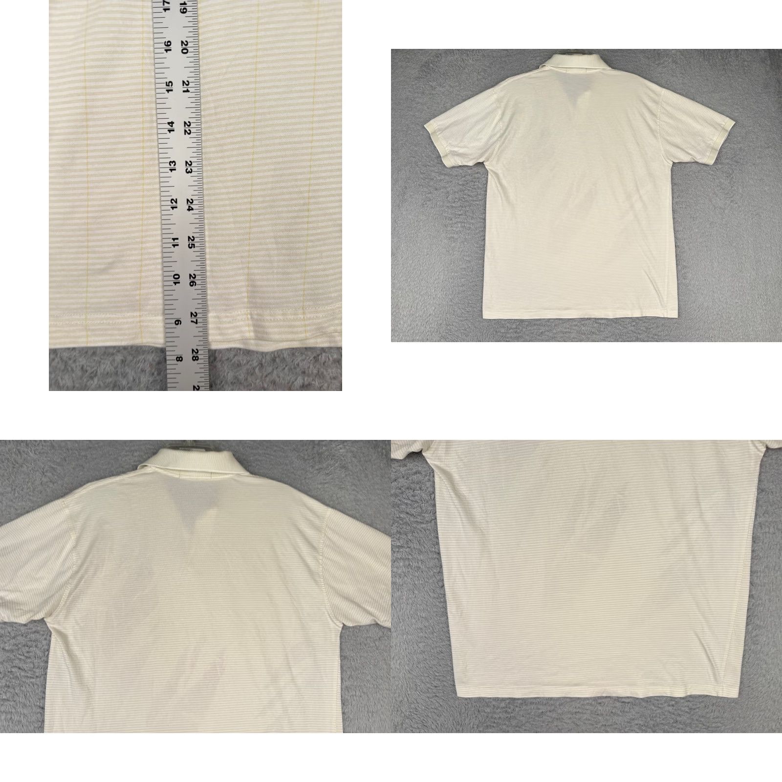 Ralph Lauren Ralph Lauren Polo Shirt Adult 2XL Ivory Floral 100% Cotton Size US XXL / EU 58 / 5 - 9 Thumbnail