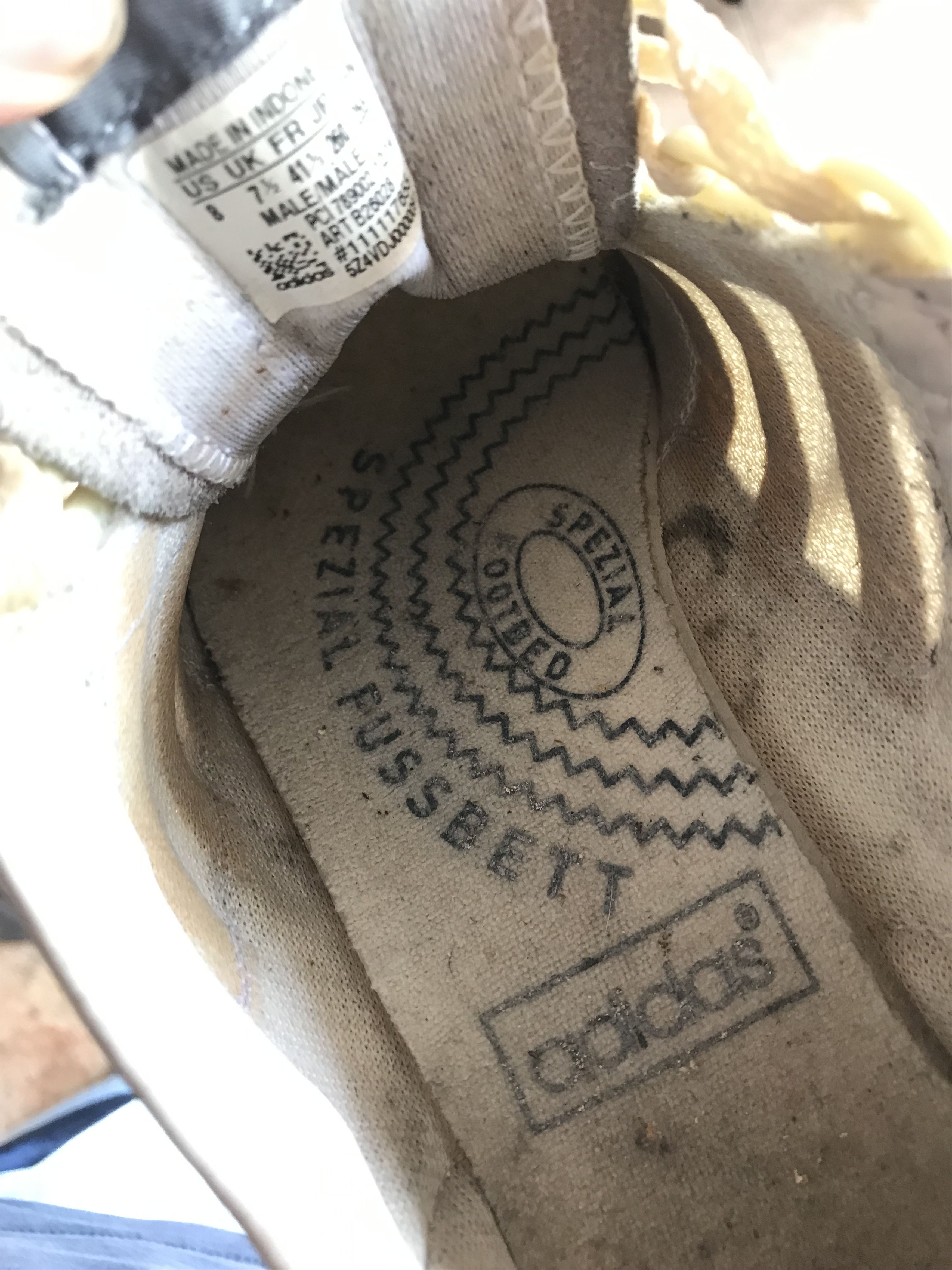 Adidas Adidas SAMPLE spzl series shoes Trainners adidas indoor Size US 8 / EU 41 - 8 Thumbnail