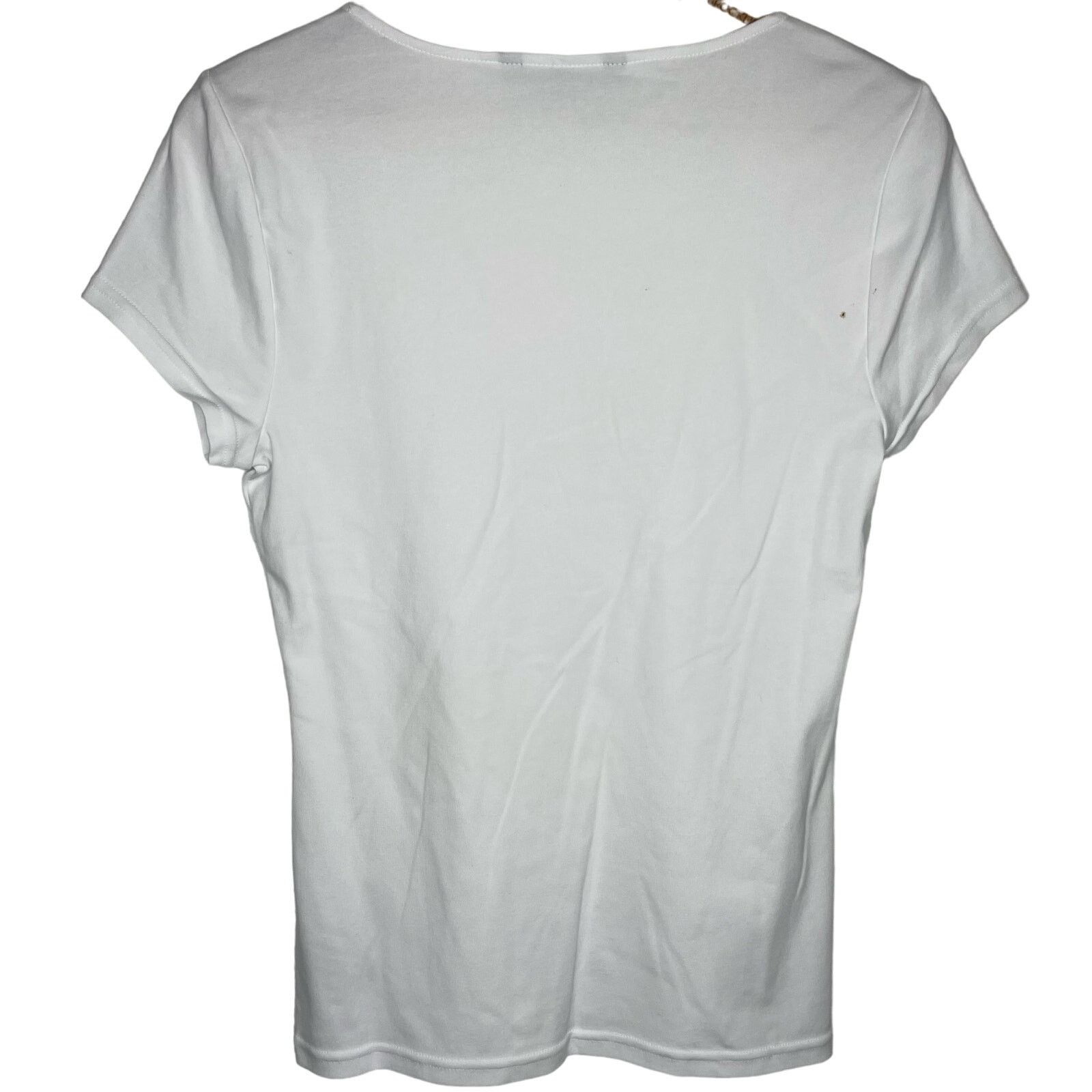 Lauren Ralph Lauren NWOT Ralph Lauren Cotton Scoopneck Tee Size L / US 10 / IT 46 - 5 Thumbnail