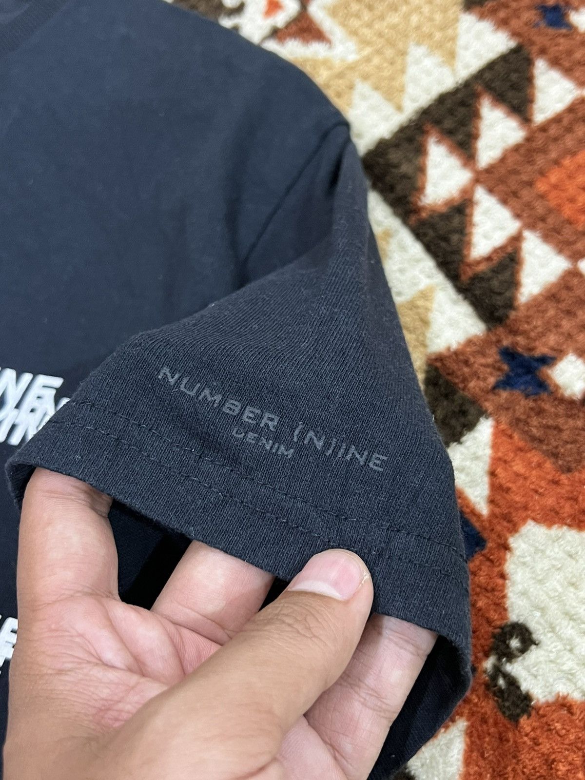Number (N)ine Number Nine Multi Logo Tshirt Size US M / EU 48-50 / 2 - 3 Thumbnail