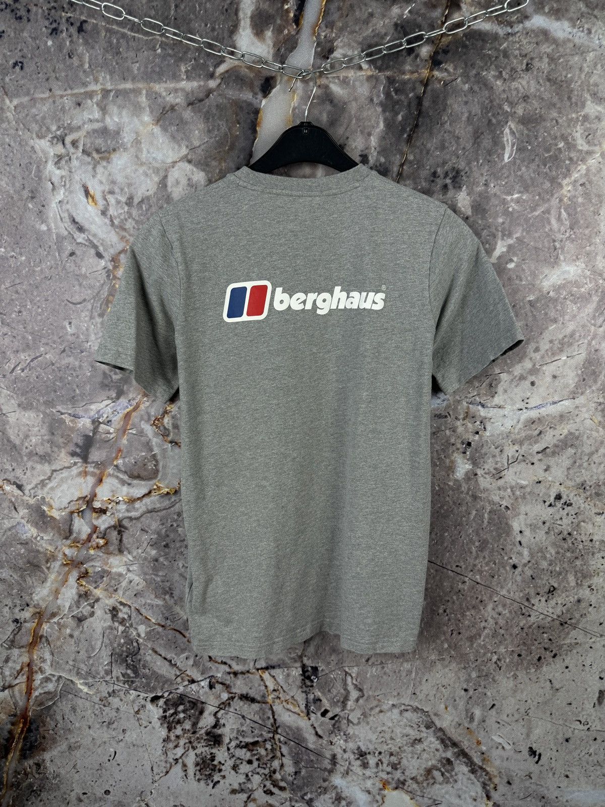 Berghaus Men’s Berghaus Grey T-Shirt Big Logo Streetwear Size Small Size US S / EU 44-46 / 1 - 1 Thumbnail