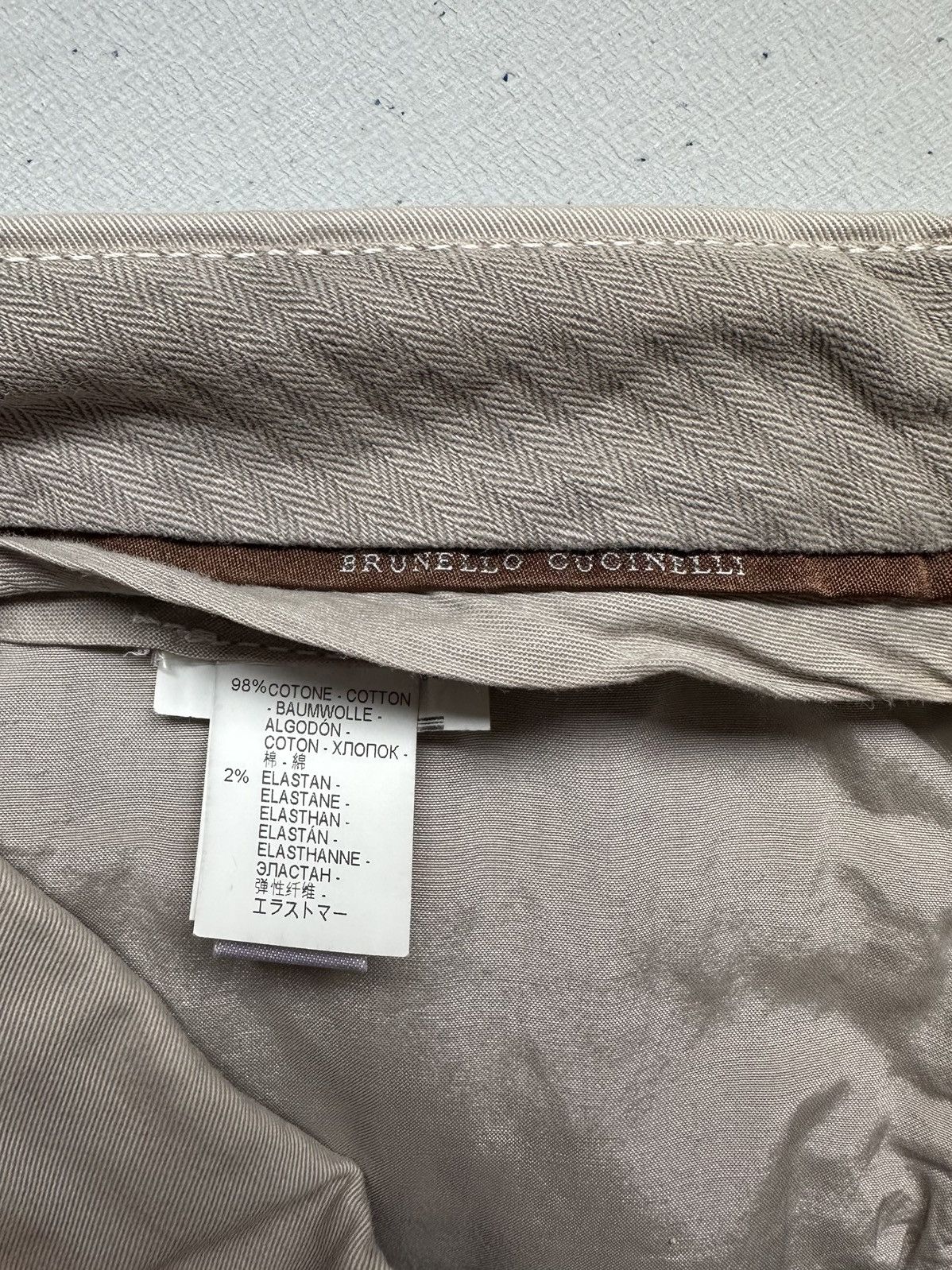 Brunello Cucinelli Brunello Cucinelli Chino Pants Womens Size 27" / US 4 / IT 40 - 9 Thumbnail