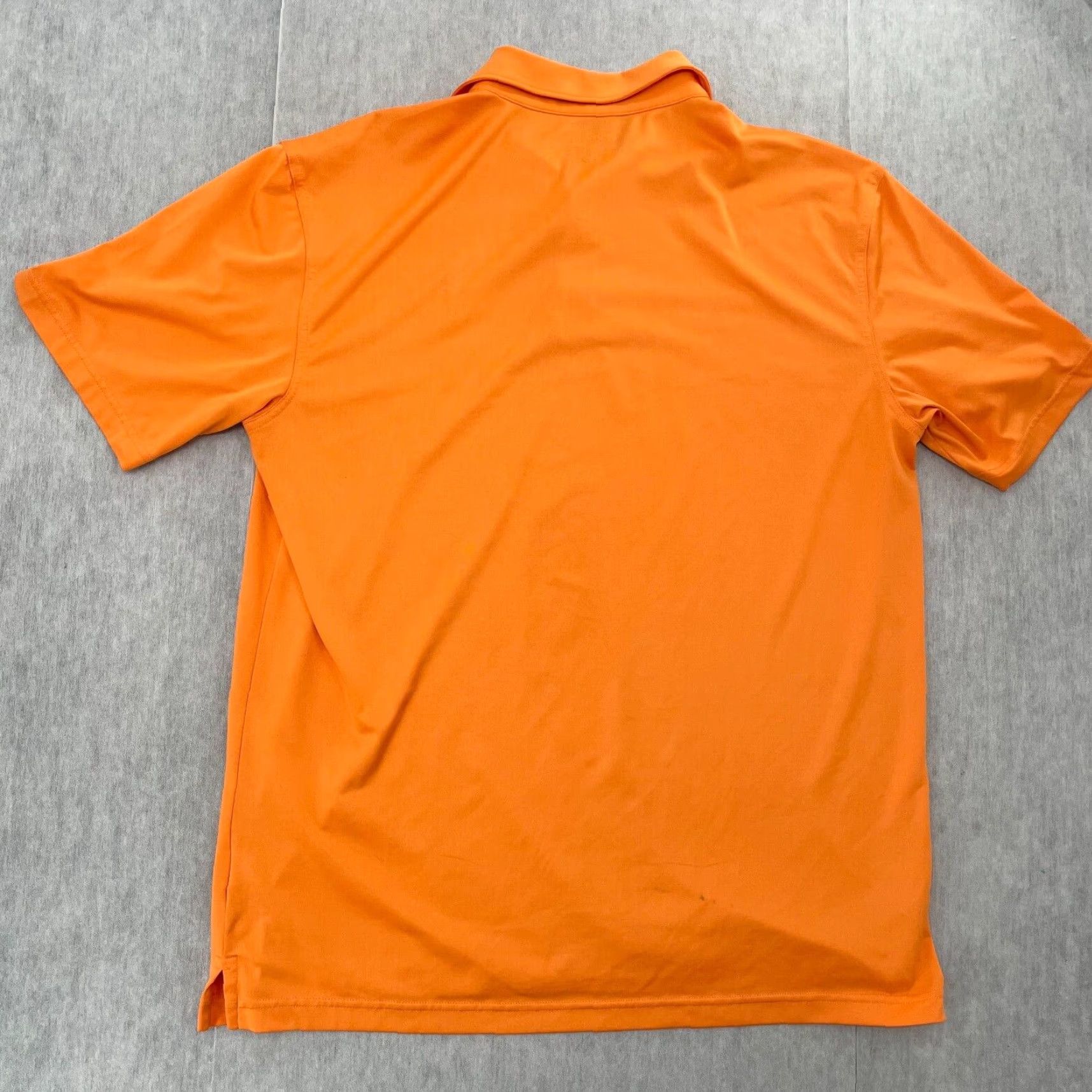 Vintage Masters Shirt Adult Large Orange Polo Tech Performance Golf Logo Mens L Shirt Masters Polo Tech Performance Golf Logo Mens Large Orange L Size US L / EU 52-54 / 3 - 2 Thumbnail