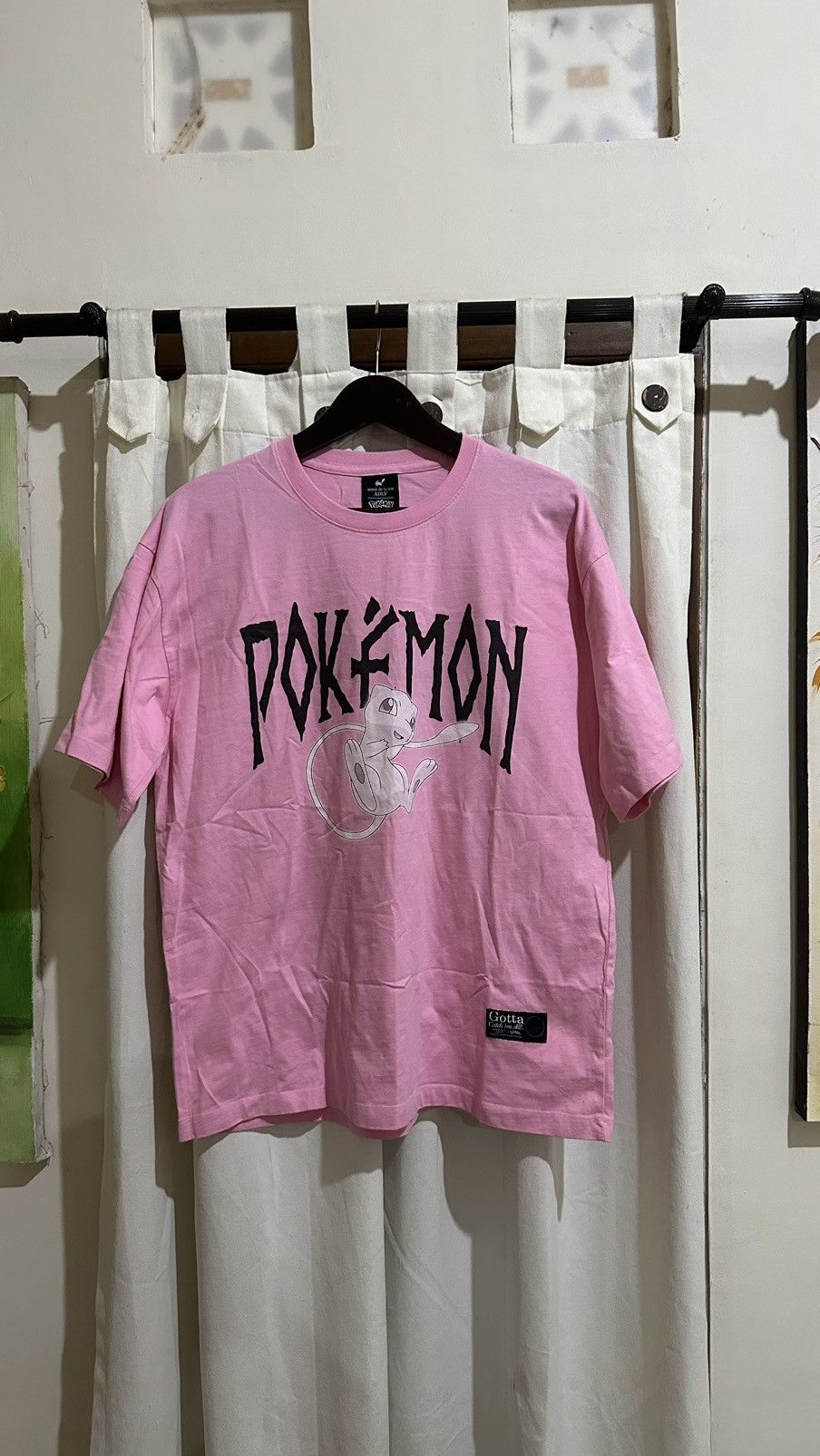 Acme de La Vie x Pokemon Mew Pink Tshirt