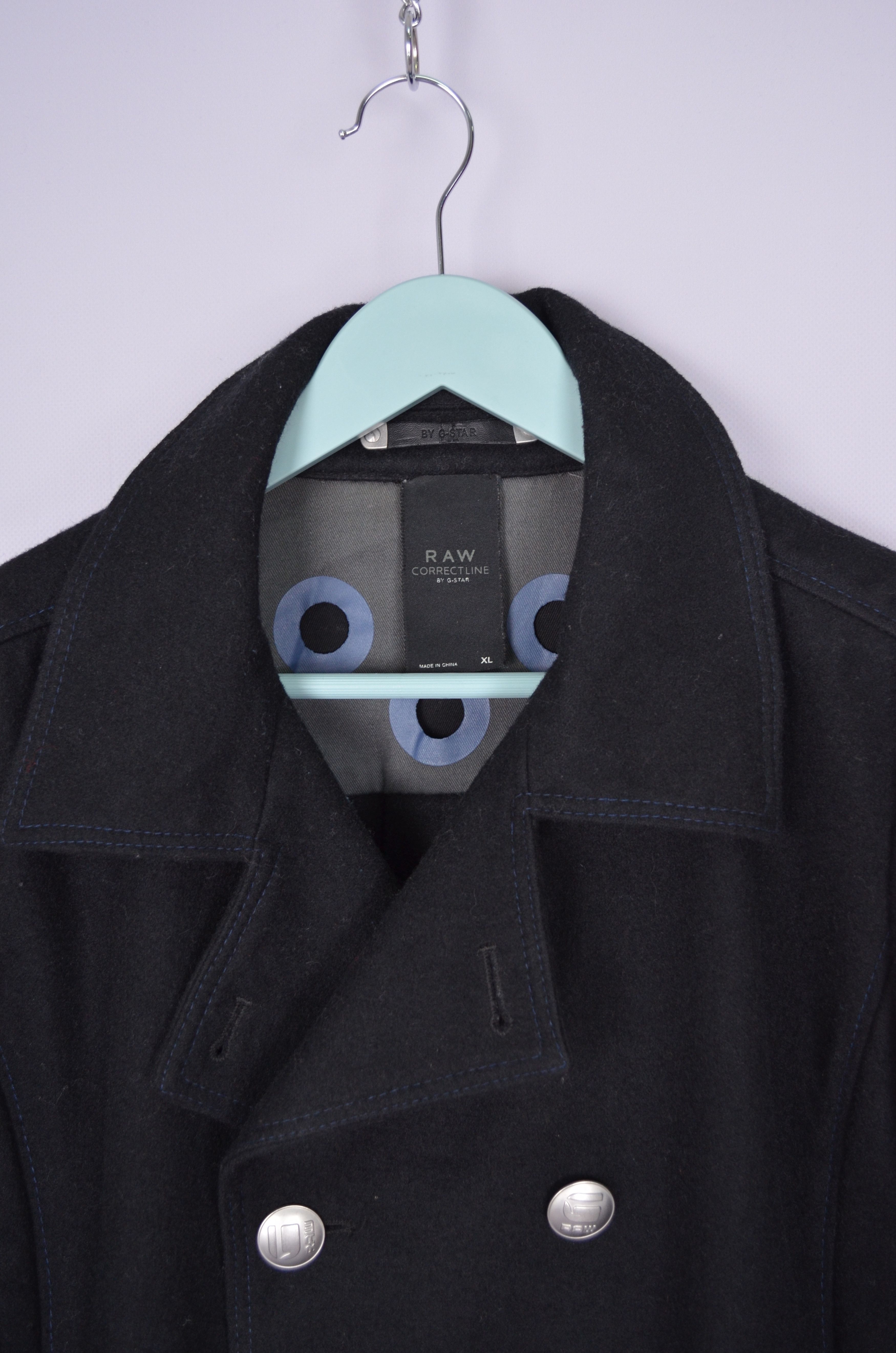 Designer × G-Star G-Star CL P-Coat Double Breasted Wool Coat Jacket Size XL Size XL / US 12-14 / IT 48-50 - 5 Thumbnail