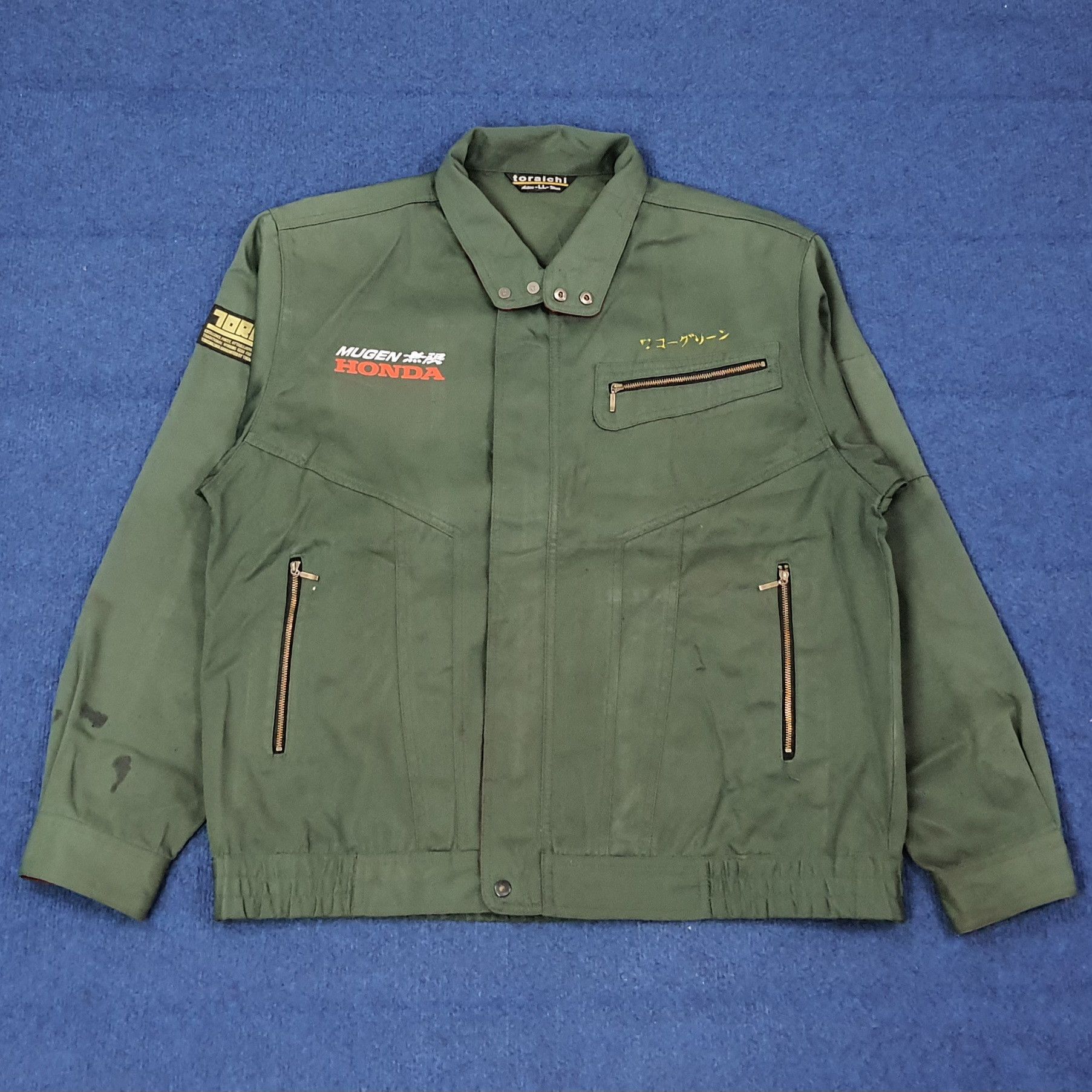 Japanese Brand Vintage Mugen Honda Motorsports Custom Logo Jacket C264N22 Size US L / EU 52-54 / 3 - 3 Thumbnail