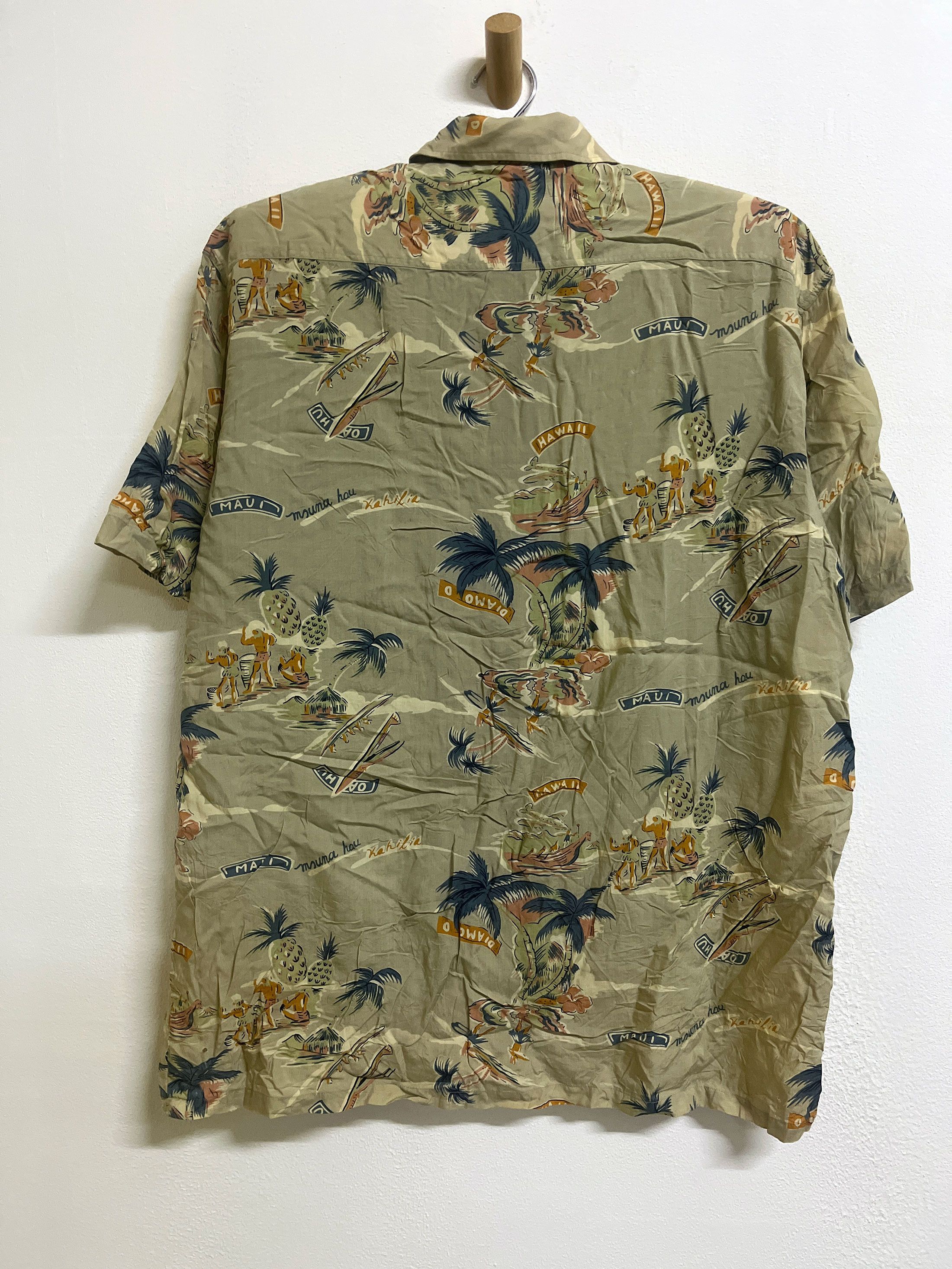 INDIVIDUALIST University Shop Hawaii Hawaiian Aloha Short Sleeve Size US L / EU 52-54 / 3 - 3 Thumbnail