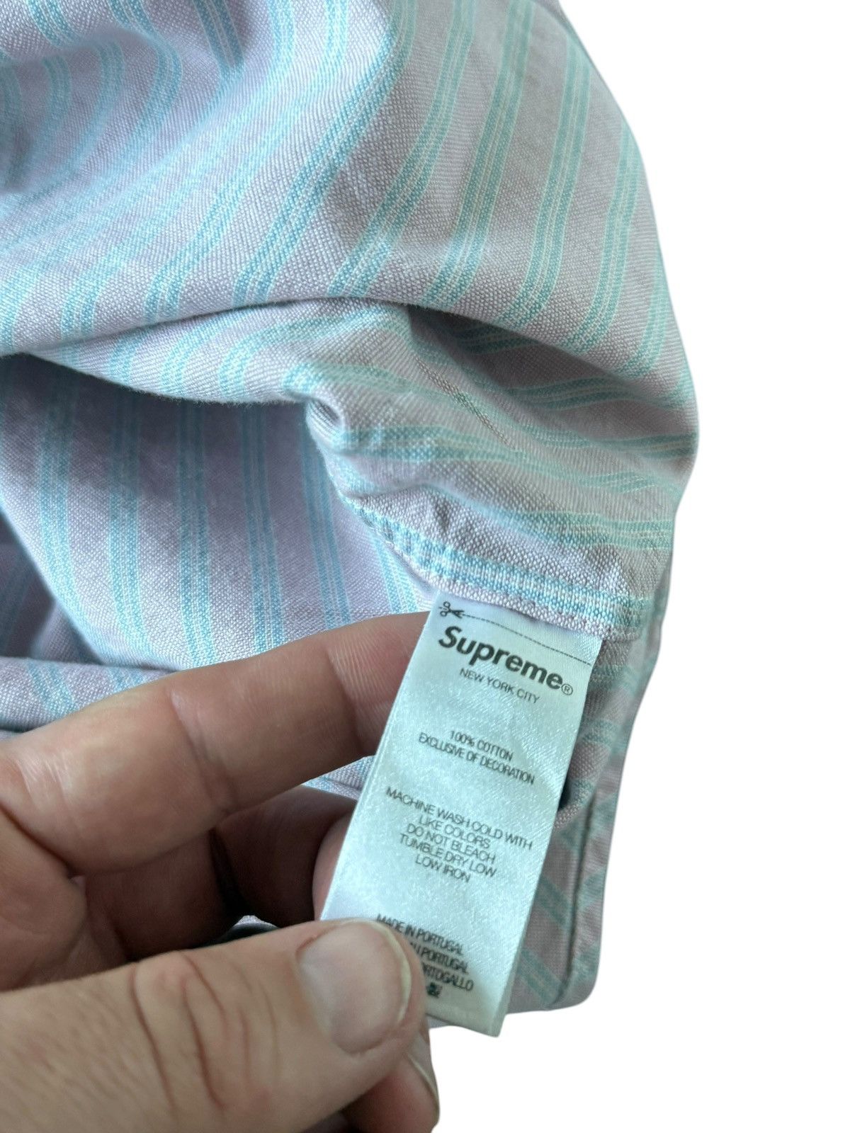 Supreme SS25 SUPREME Loose FIT SS OXFORD BUTTON UP SHIRT Size US XL / EU 56 / 4 - 5 Thumbnail