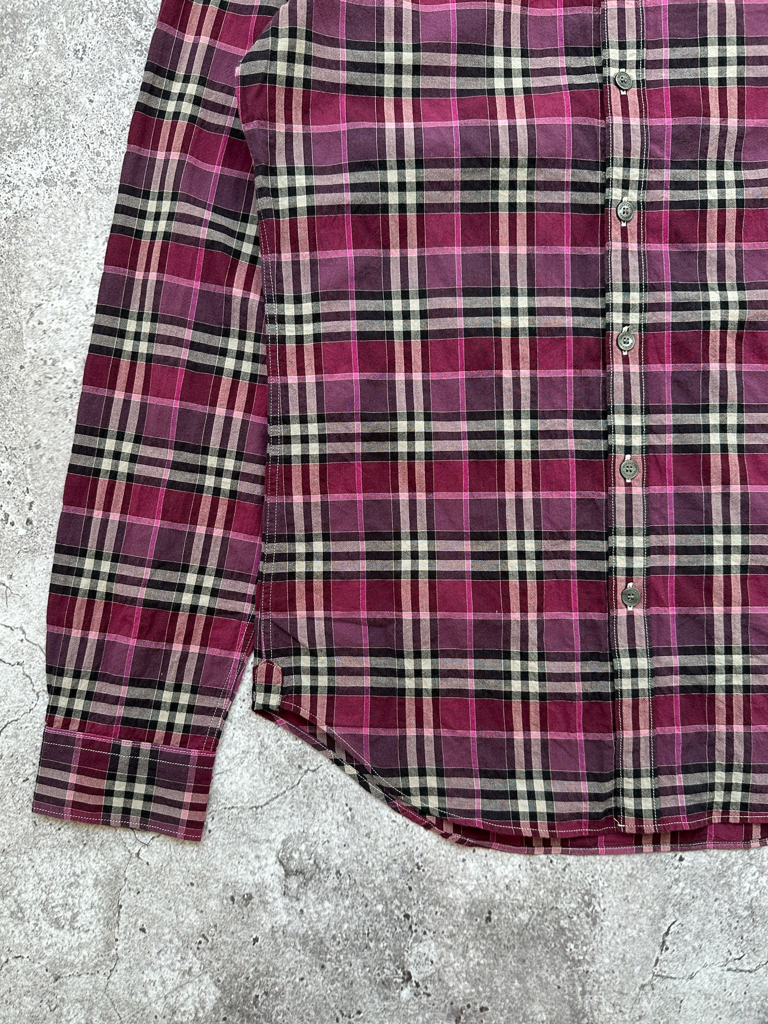 Burberry Burberry Check Shirt Size S - M Size US S / EU 44-46 / 1 - 2 Thumbnail
