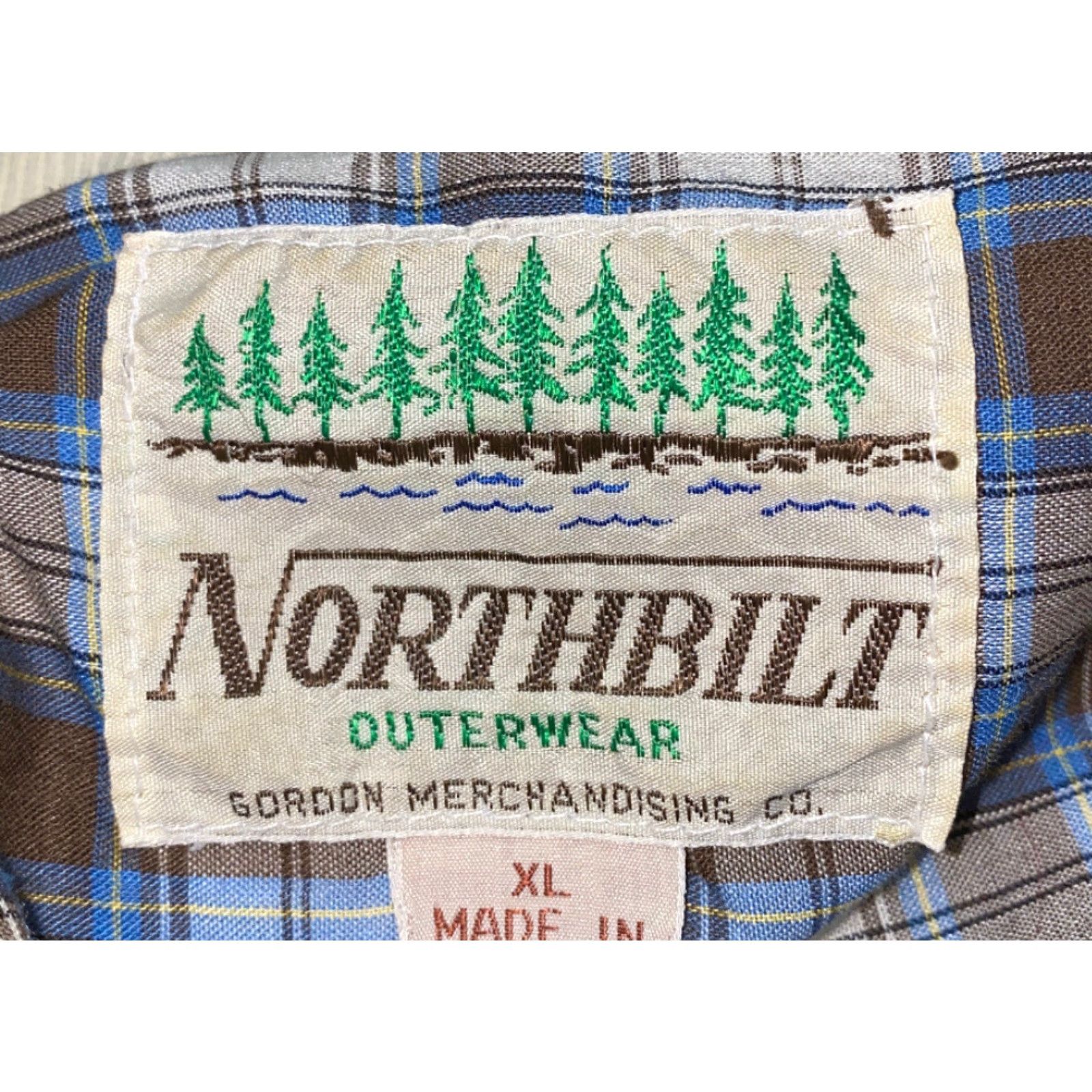 Vintage Vintage North Bilt Beige Plaid Lined Full Zip Jacket Mens Size XL Regular Style Full Zip Features ZIP Closure Casual Size US XL / EU 56 / 4 - 6 Thumbnail