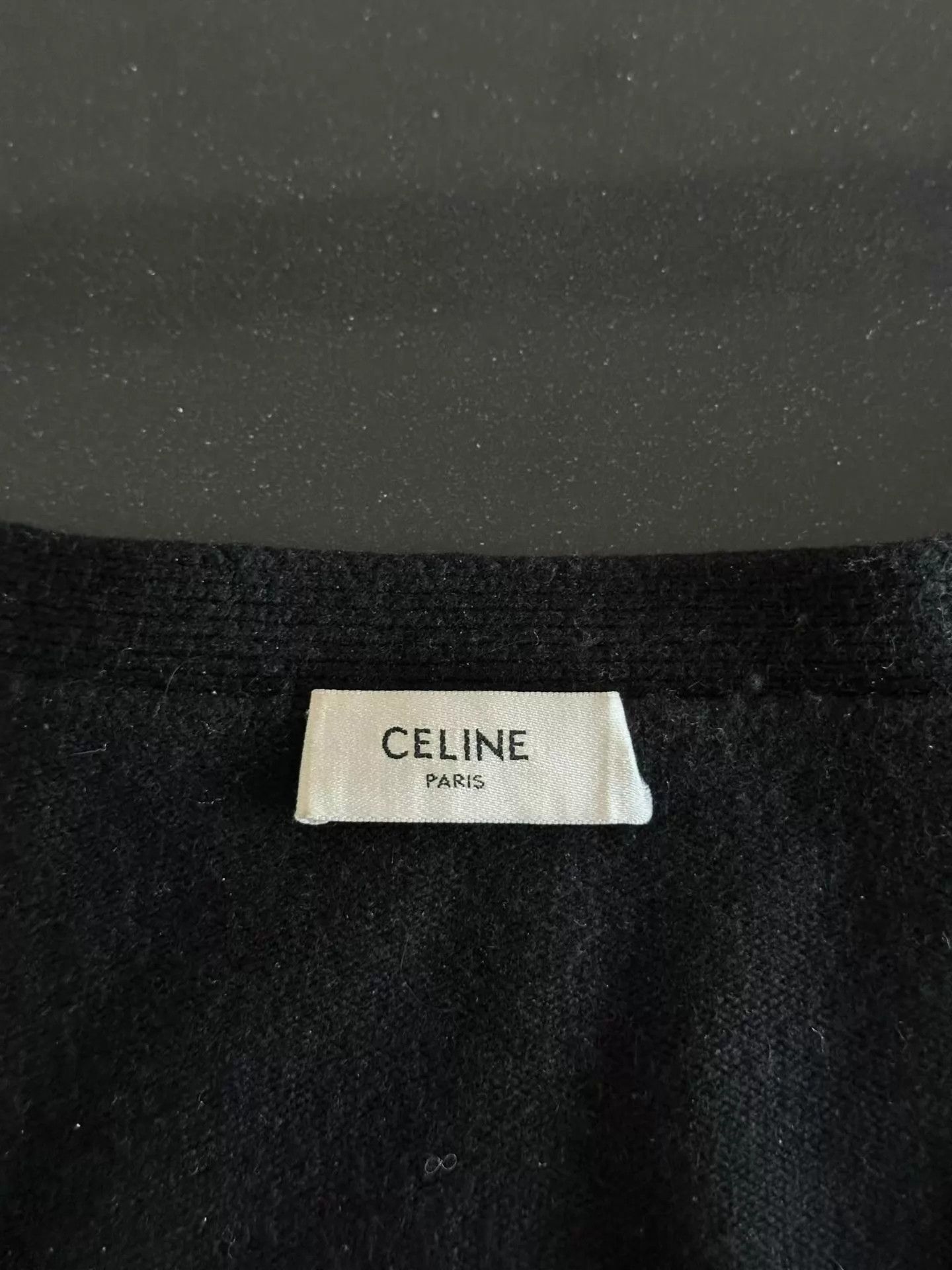 Celine Celine Triomphe Gold Button Cashmere Cardigan S 98 New Size S / US 4 / IT 40 - 3 Thumbnail
