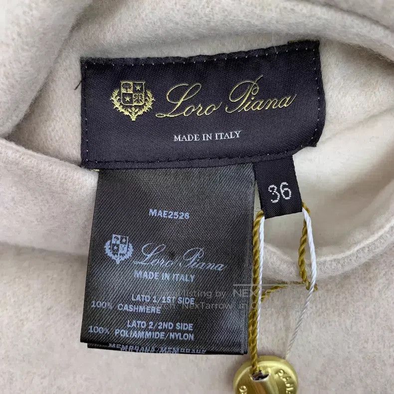 Loro Piana Loro Piana Bicolor Cashmere Hooded Long Sleeve Double-Side Size XXS / US 00 / IT 34 - 7 Thumbnail