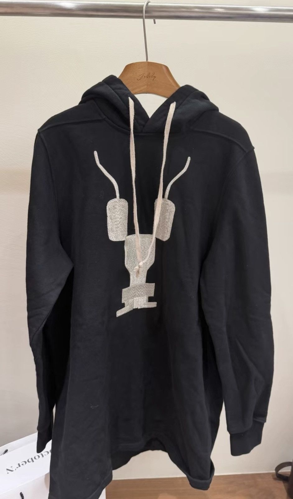 Rick Owens Rick Owens DRKSHDW Black Hoodie Size US XS / EU 42 / 0 - 1 Thumbnail